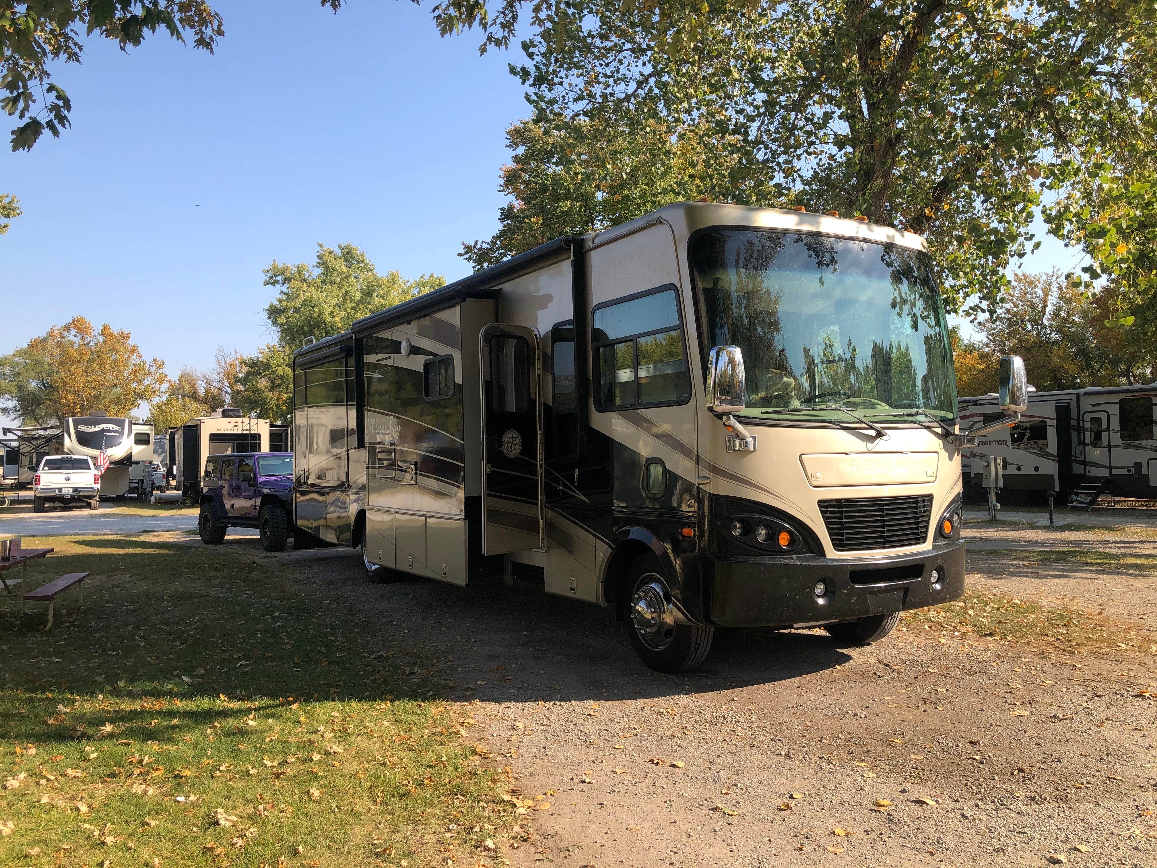 John F.'s photo of rv camping at All Seasons RV Park near Andover, KS