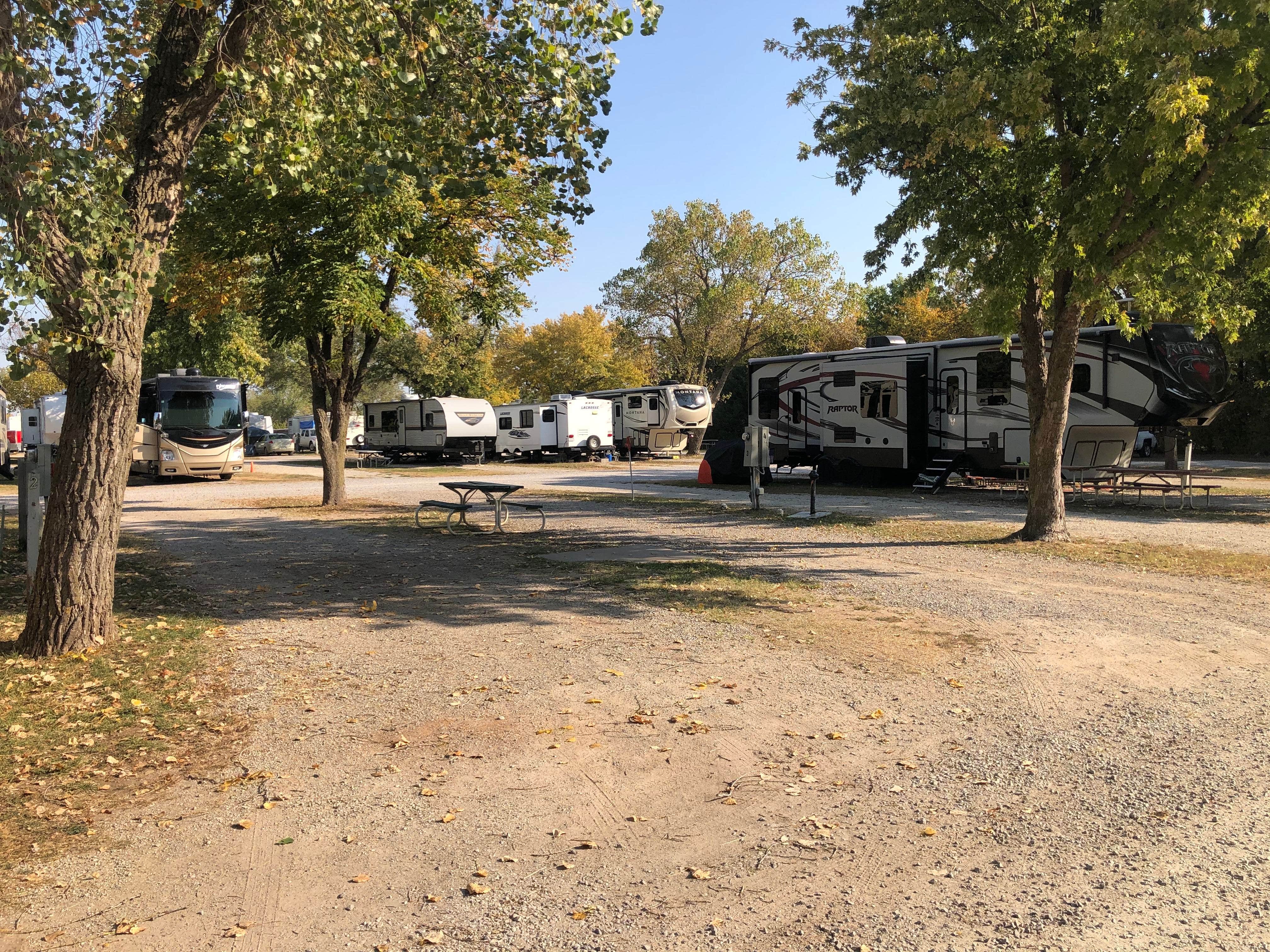 John F.'s photo of rv camping at All Seasons RV Park near Garden Plain, KS