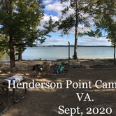 Review photo of Henderson Point — Kerr Lake State Recreation Area by Caleb C., October 8, 2020