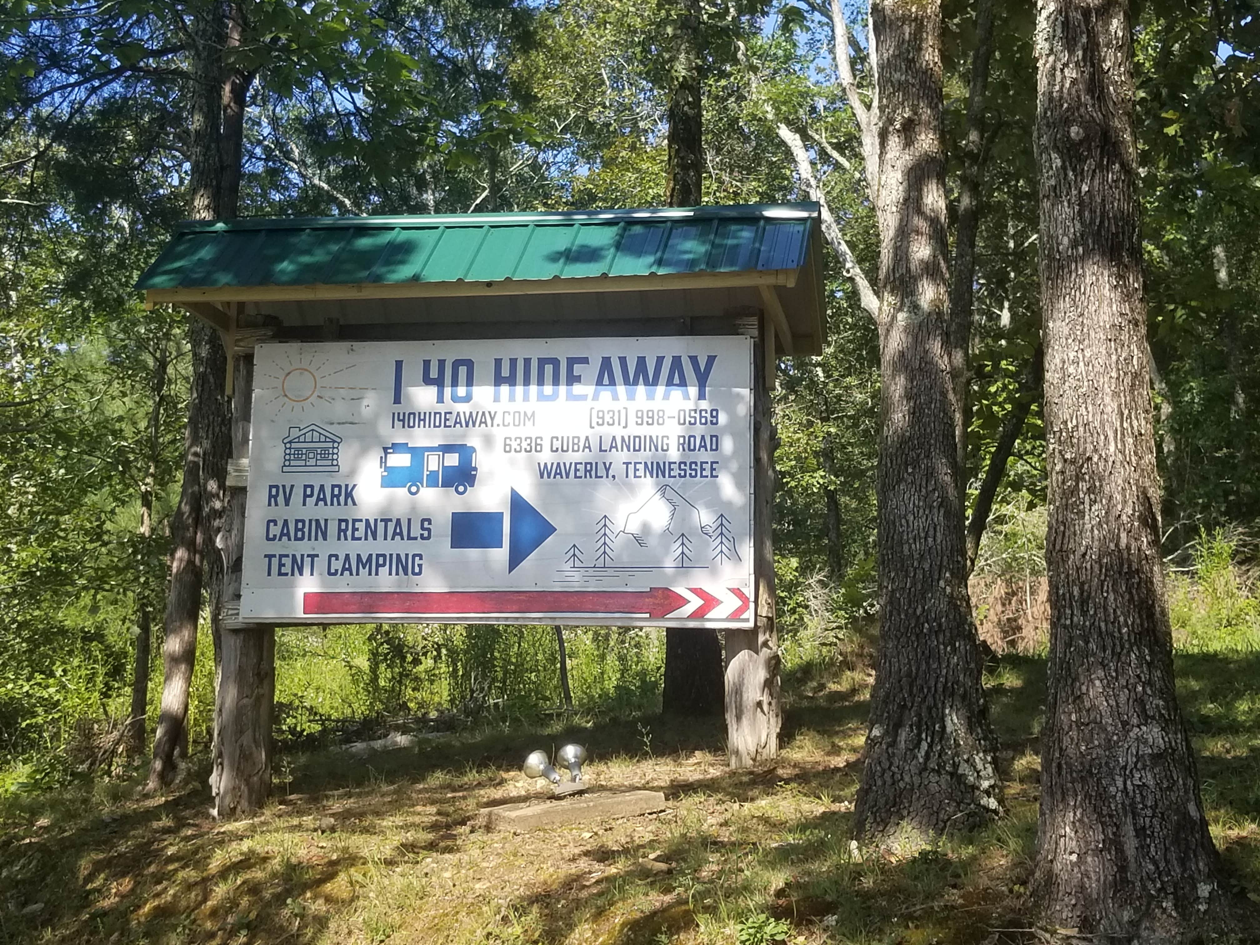 Camper-submitted photo at I 40 Hideaway near New Johnsonville, TN