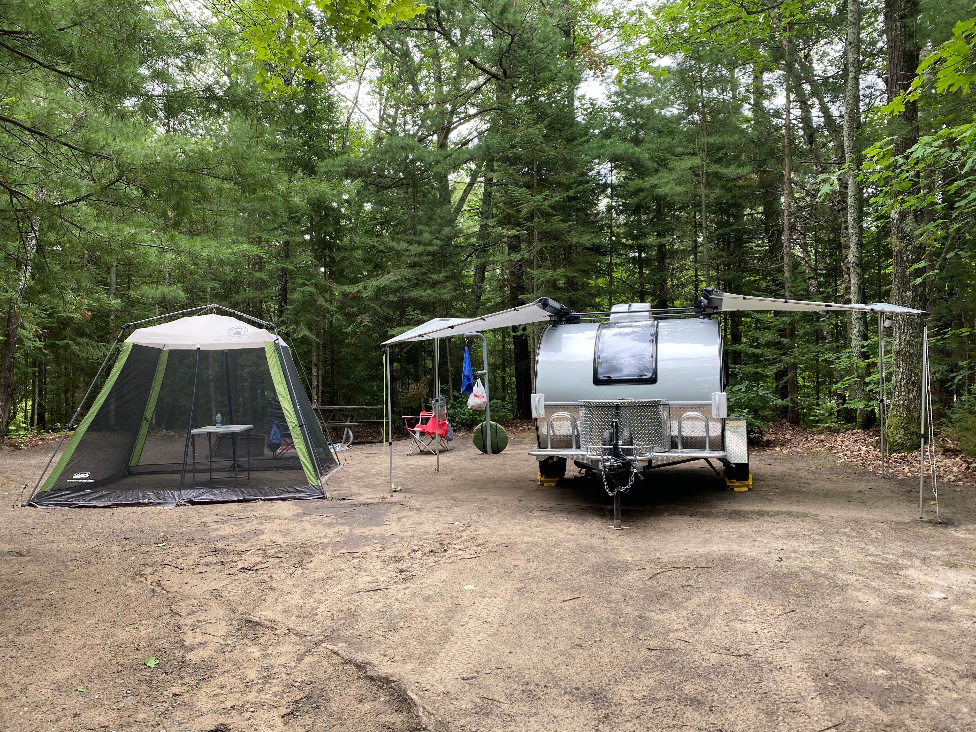 Camper-submitted photo at Bay View (Hiawatha National Forest, MI) near Eckerman, MI