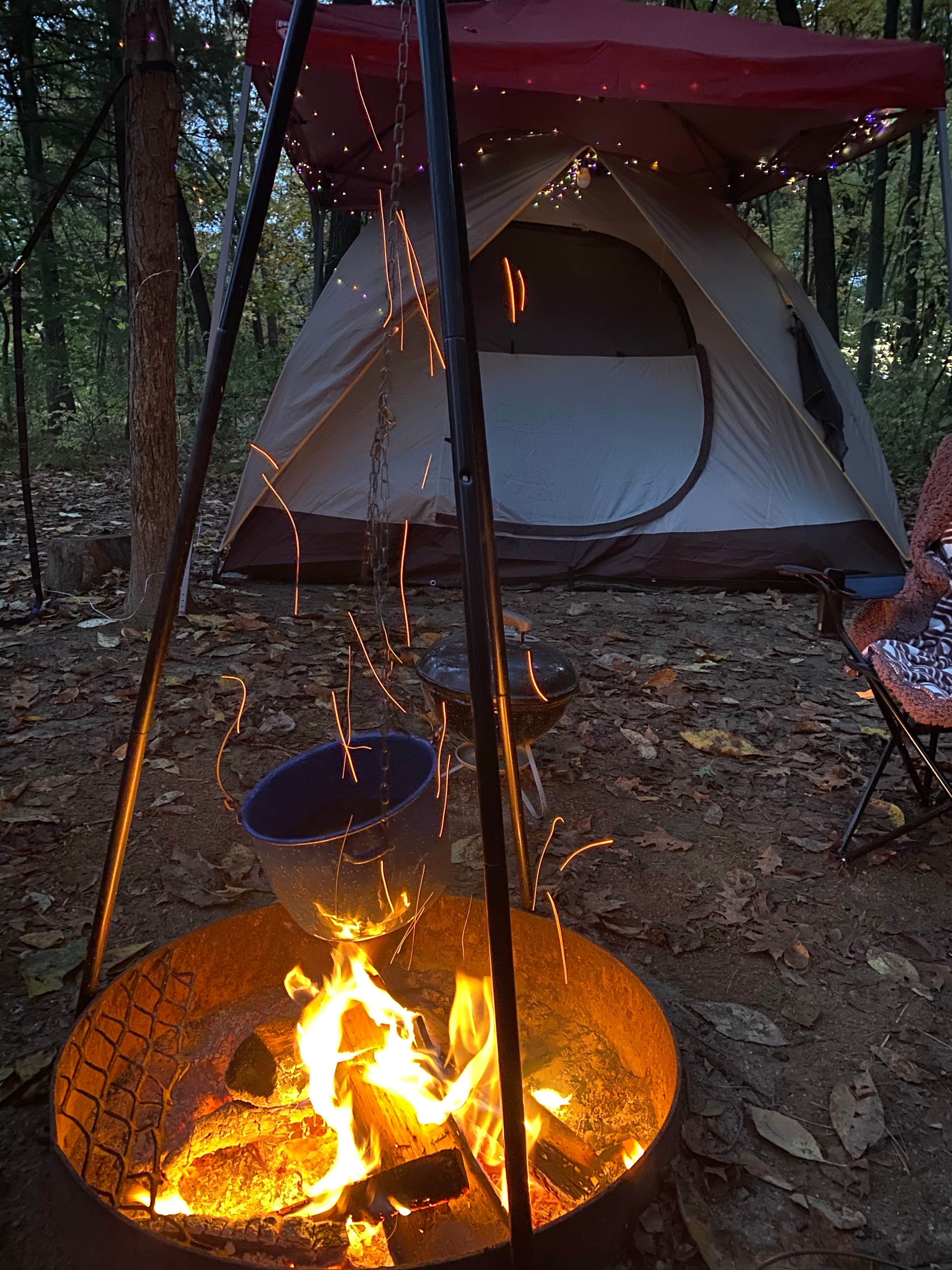 Catherine F.'s photo at Twin Valley Campground — Governor Dodge State Park near Mount Horeb, WI
