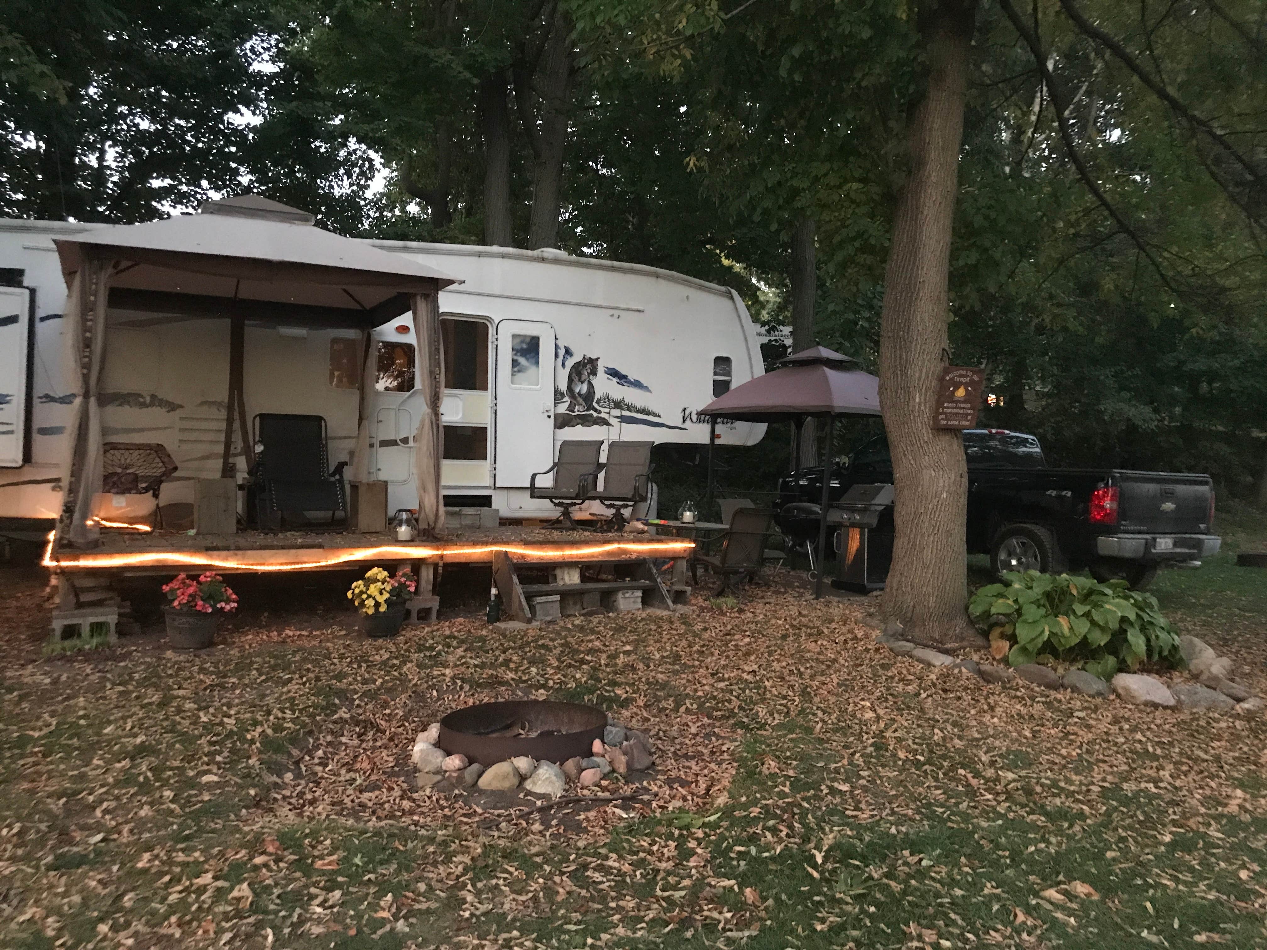Camper-submitted photo at Genesee Otter Lake Campground near New Hudson, MI