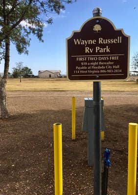 Camper submitted image from Wayne Russell RV Park - 2