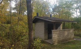 Marisa A.'s photo of glamping accommodations at Thomas Woods Campground near Ingleside, IL
