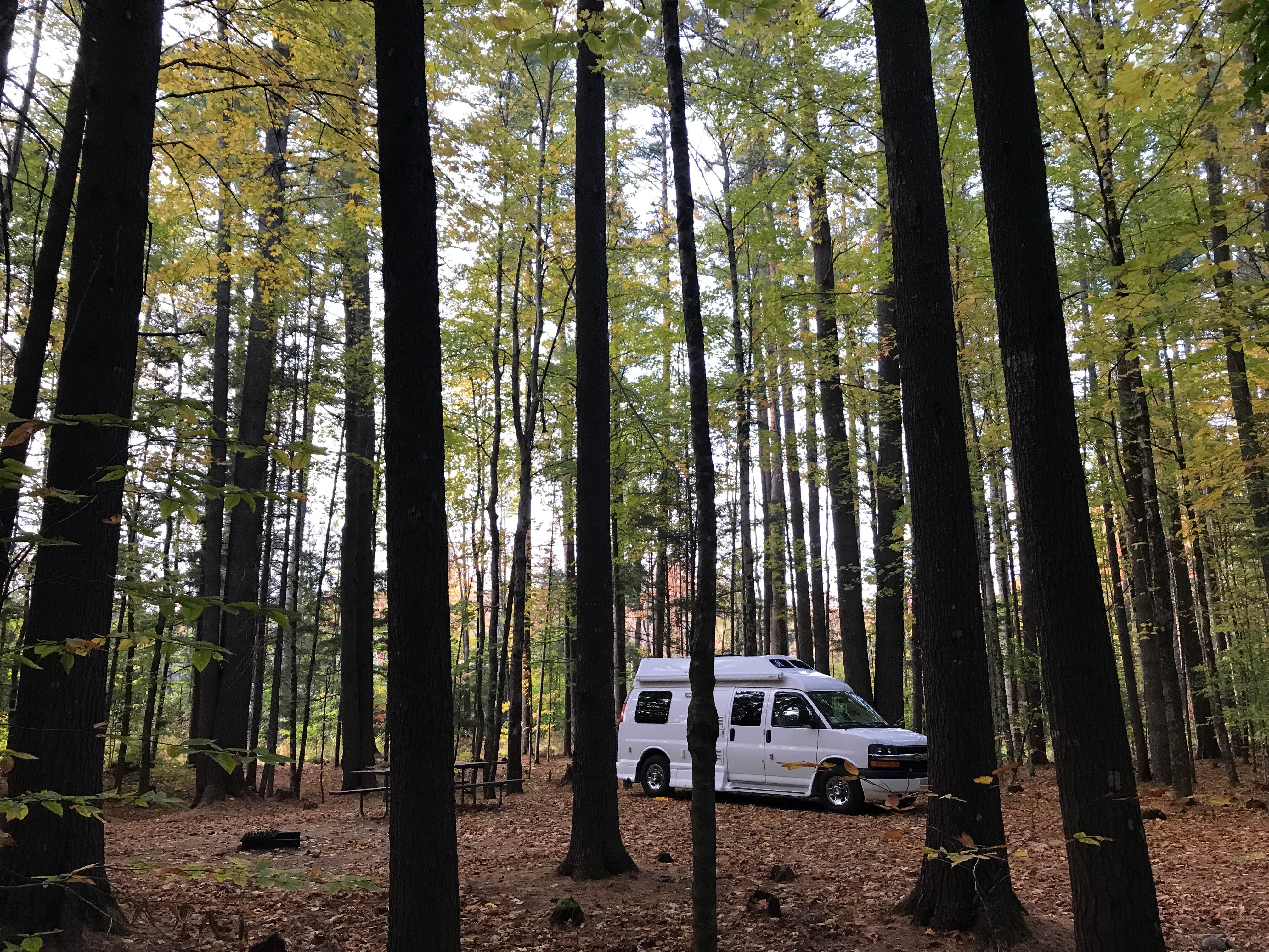 Mara S.'s photo of rv camping at Campton Campground near Waterville Valley, NH