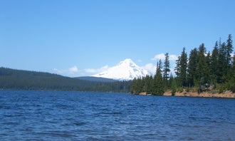 Camping near Summit Lake: Oak Fork, Government Camp, Oregon