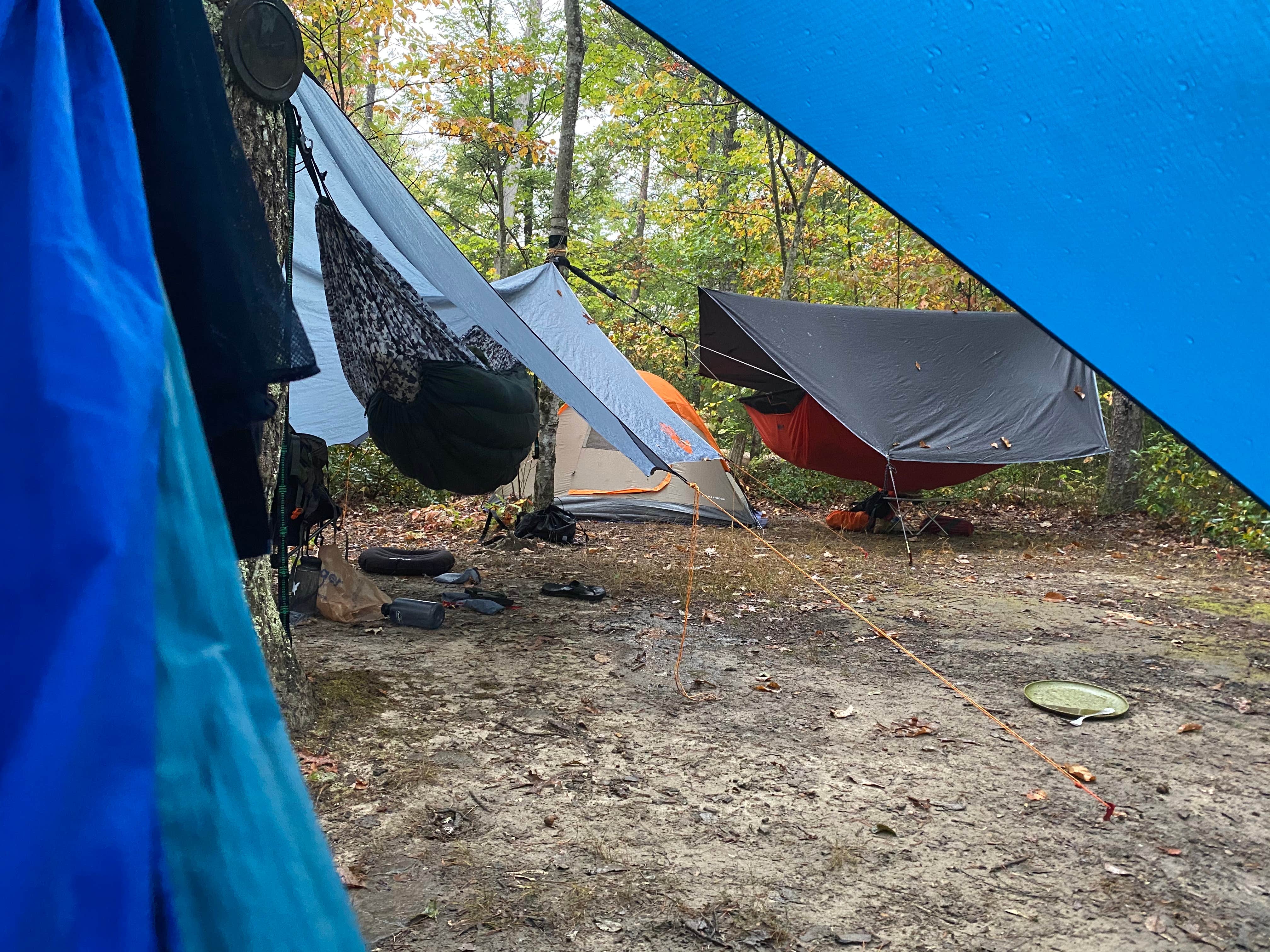 Wayne H.'s photo of tent camping at Red River Gorge Campground near Buckhorn Lake