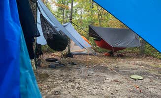 Wayne H.'s photo of tent camping at Red River Gorge Campground near Buckhorn Lake
