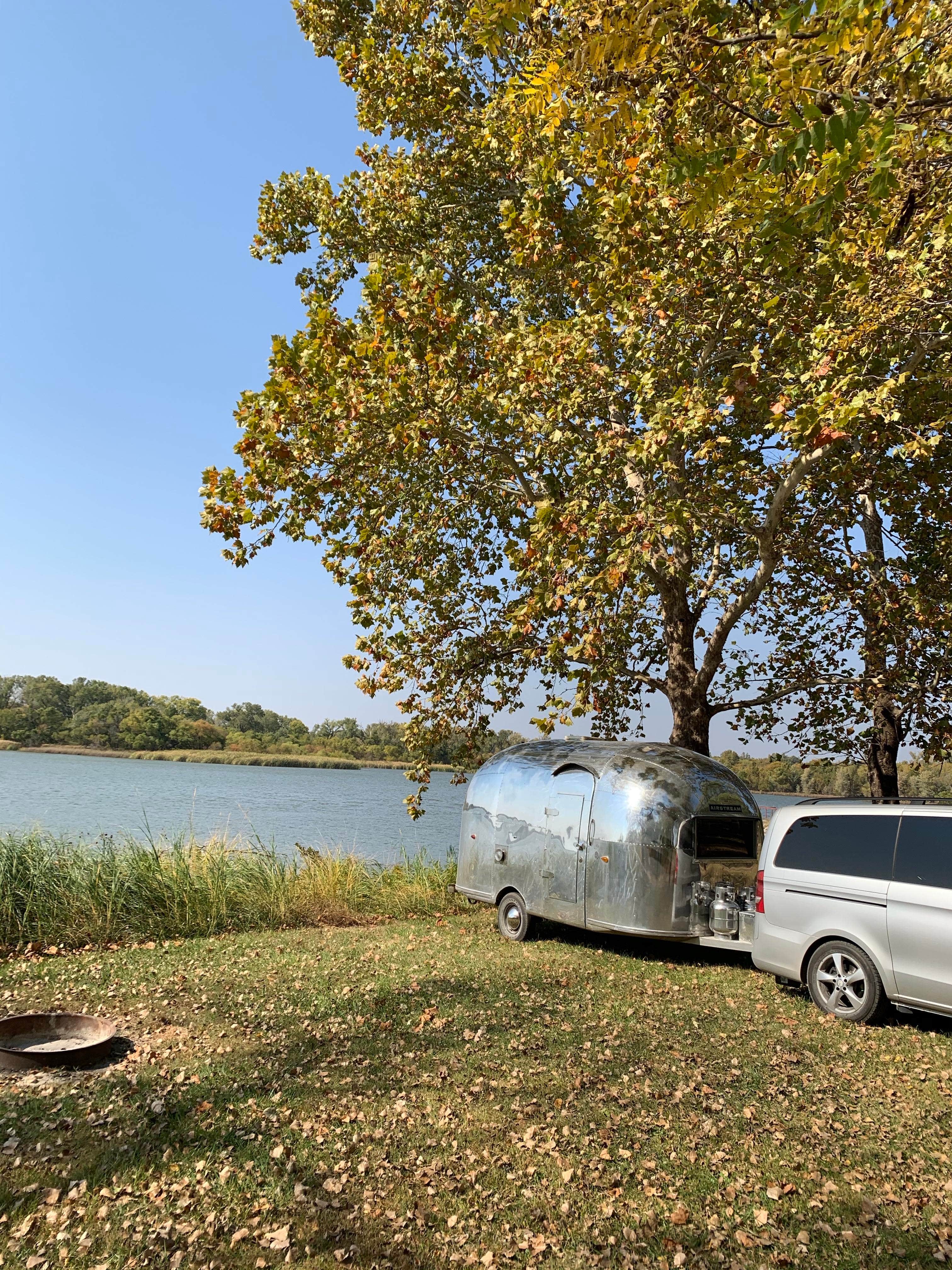 Kris's photo of rv camping at Kingman State Fishing Lake near Stafford, KS