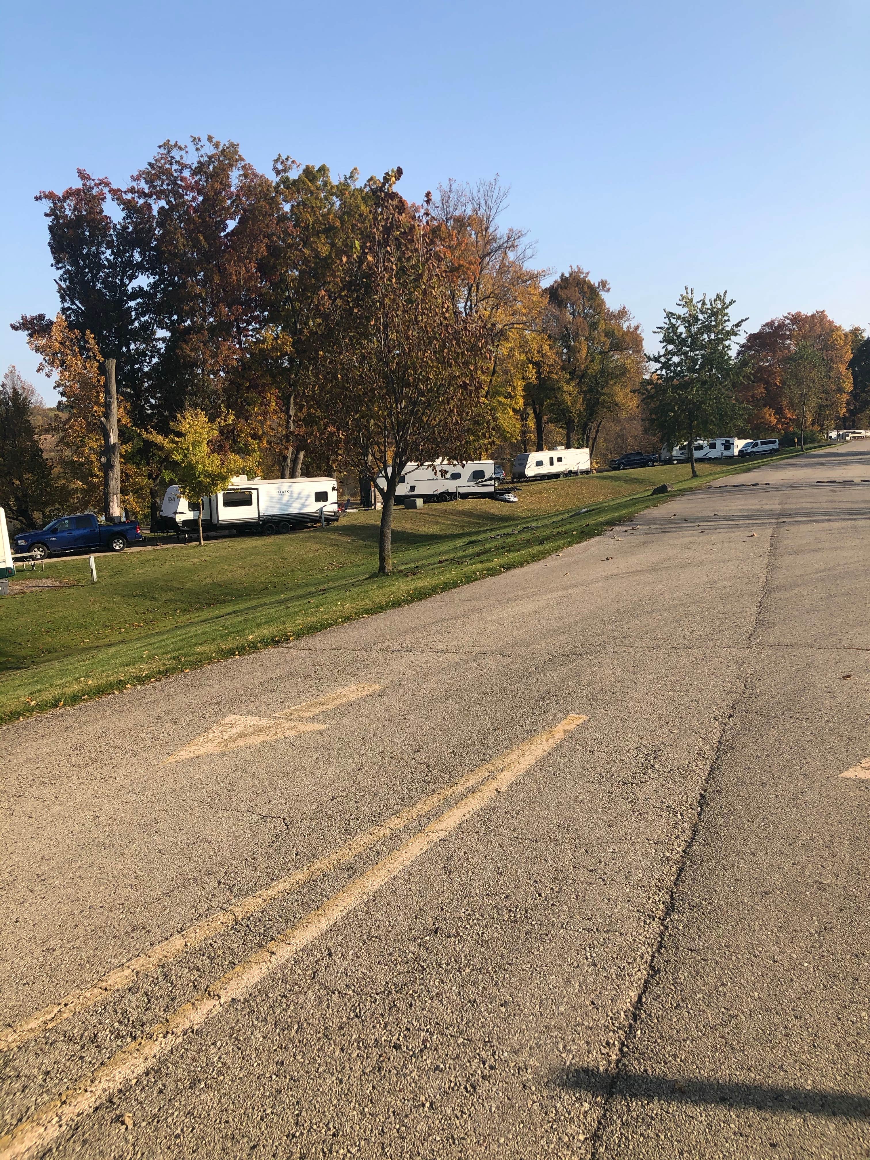 Kim L.'s photo of rv camping at Astico County Park near Helenville, WI