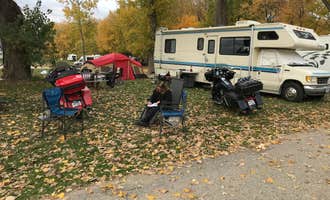 Camping near Highland Ridge - Eau Galle Reservoir: Village Park, Frontenac, Wisconsin