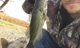Caleb C.'s photo of camping with pets at Richland reservoir dispersed camping near Pierre, SD