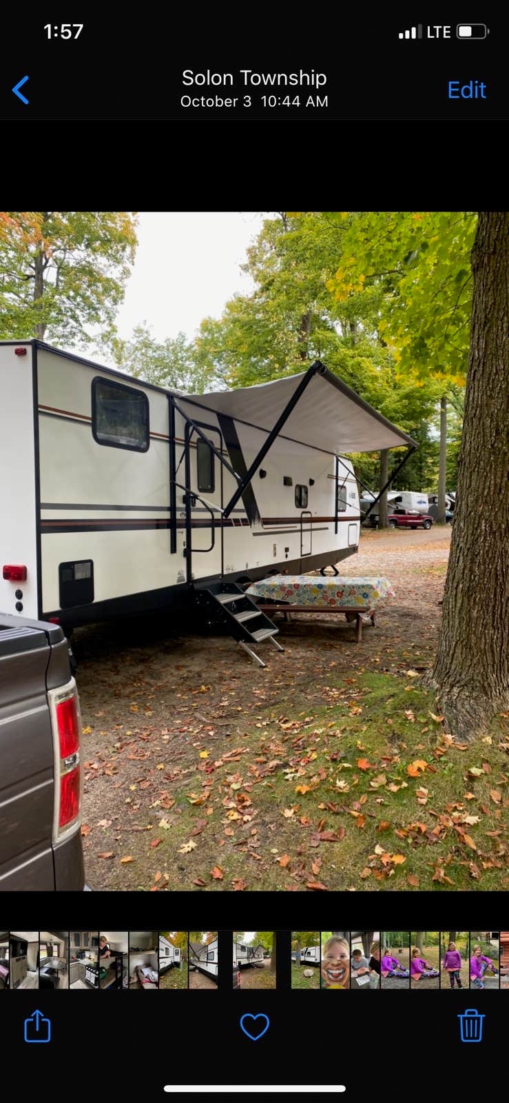 Clint's photo of rv camping at Duke Creek Campground near Lowell, MI