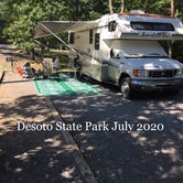 Review photo of DeSoto State Park Campground by Caleb C., October 11, 2020
