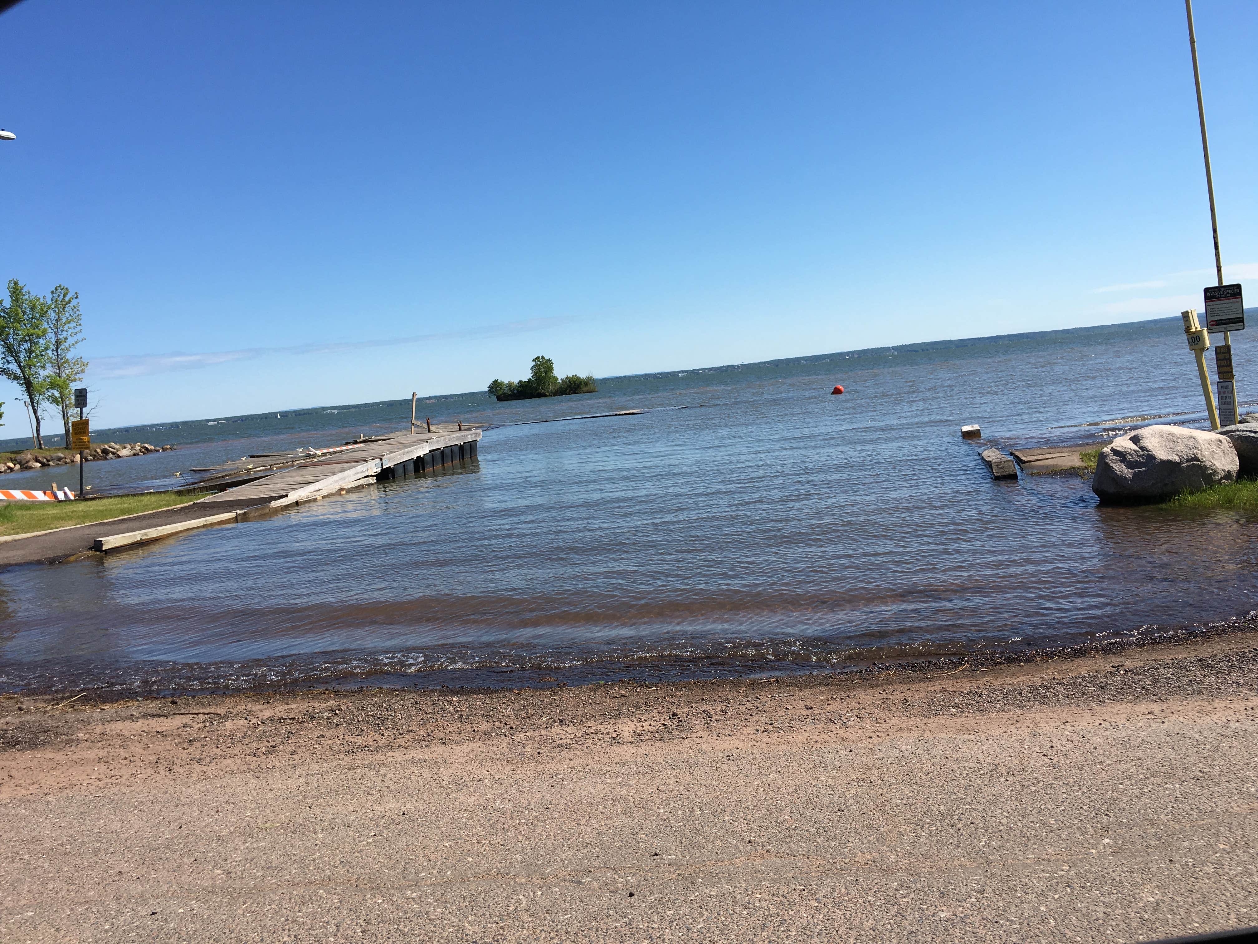Camping near Big Rock Campground: West End Thompson City Park, Washburn, Wisconsin