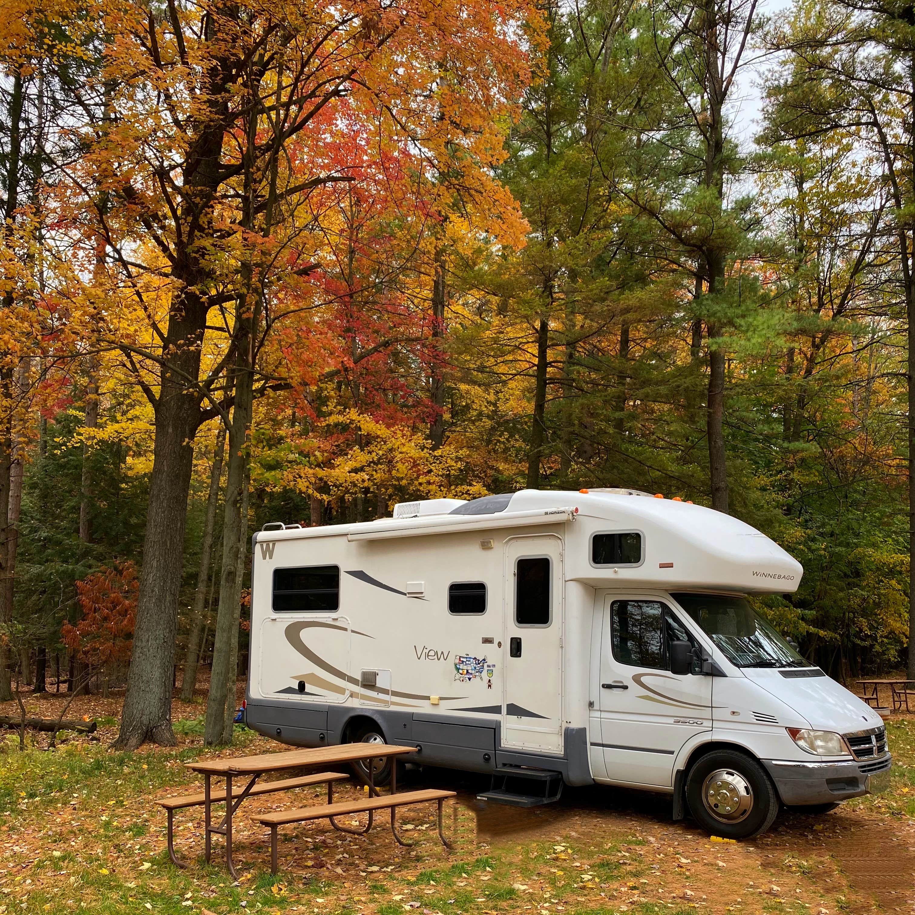 Barbara P.'s photo of rv camping at Peshtigo Badger Park Campground near Kewaunee, WI