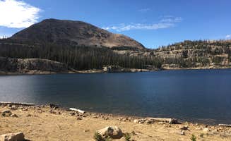 Spencer L.'s photo of a dispersed camping area at Wall Lake Dispersed Campground in Utah