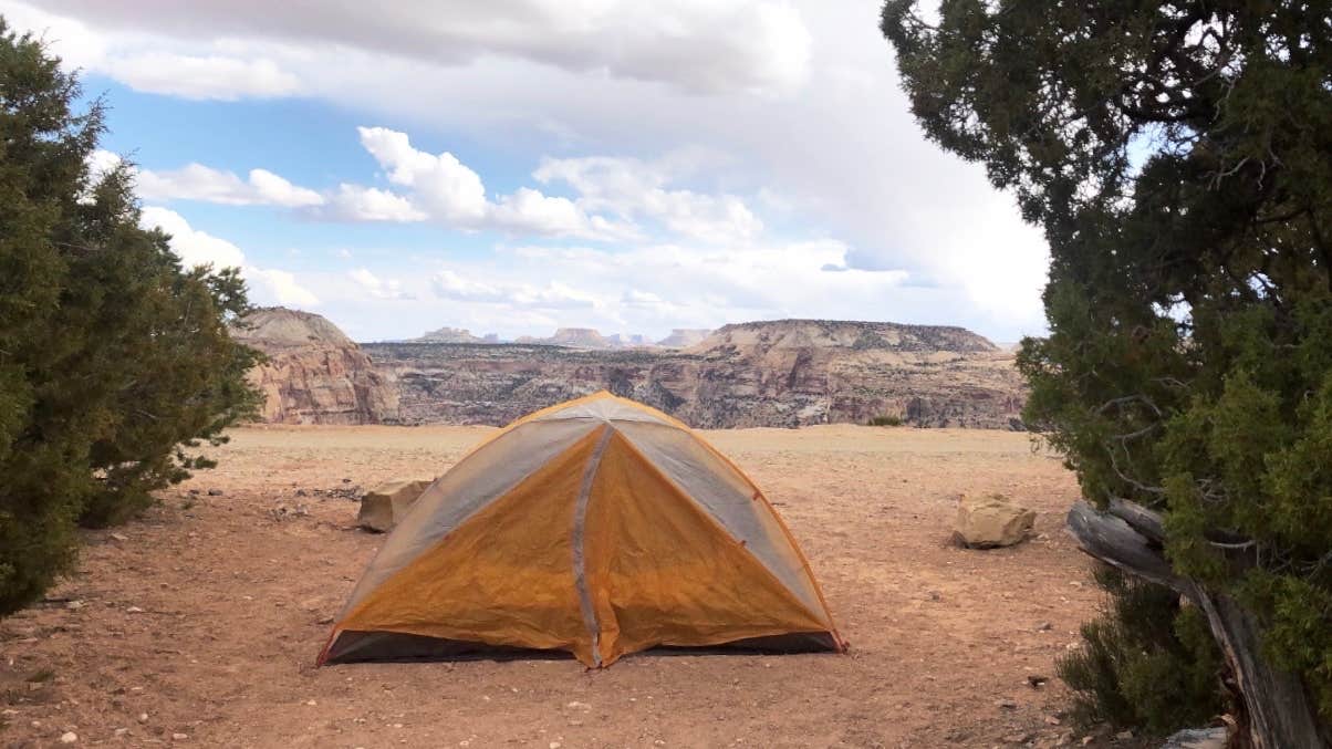Meg's photo of a dispersed camping area at Little Grand Canyon Dispersed Camping near Ferron, UT