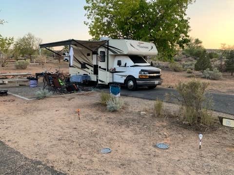David H.'s photo of rv camping at Wahweap Campground & RV Park — Glen Canyon National Recreation Area near Lake Powell, UT