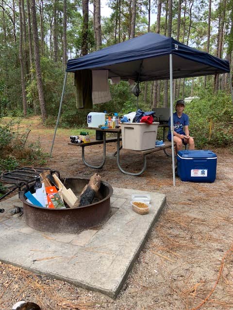 Kelley K.'s photo at Carolina Beach State Park Campground near Wilmington, NC
