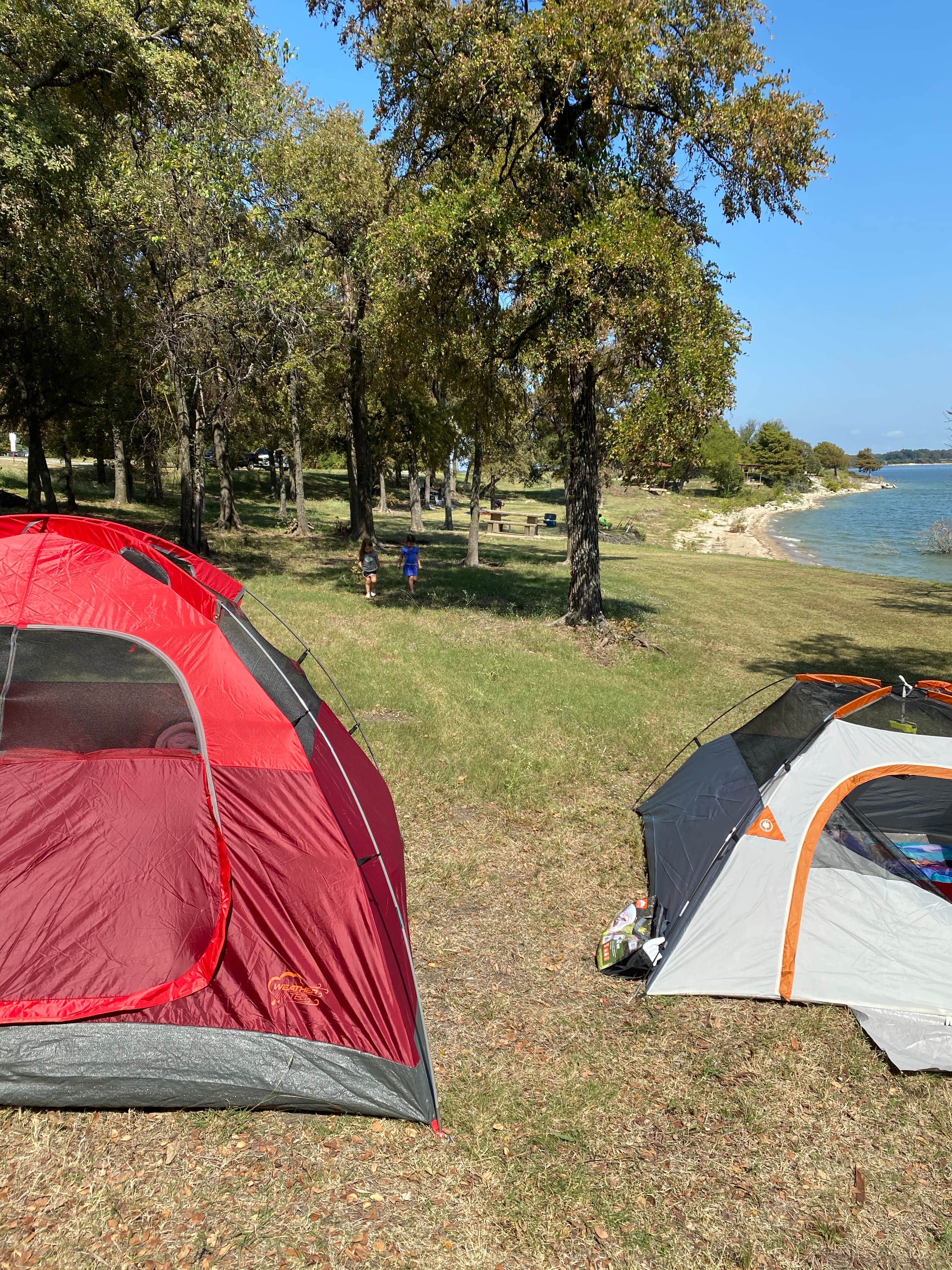 Aaron C.'s photo of tent camping at Collin Park near Rowlett, TX
