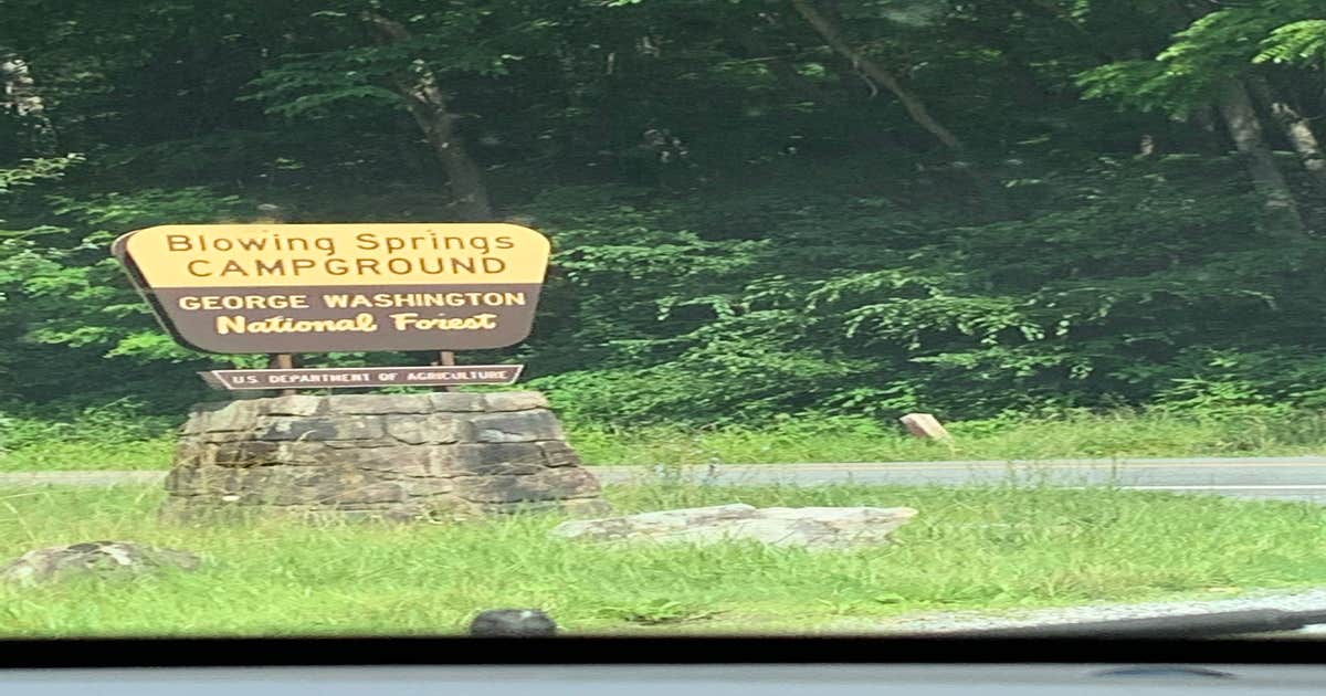 Blowing Springs Camping Warm Springs, VA