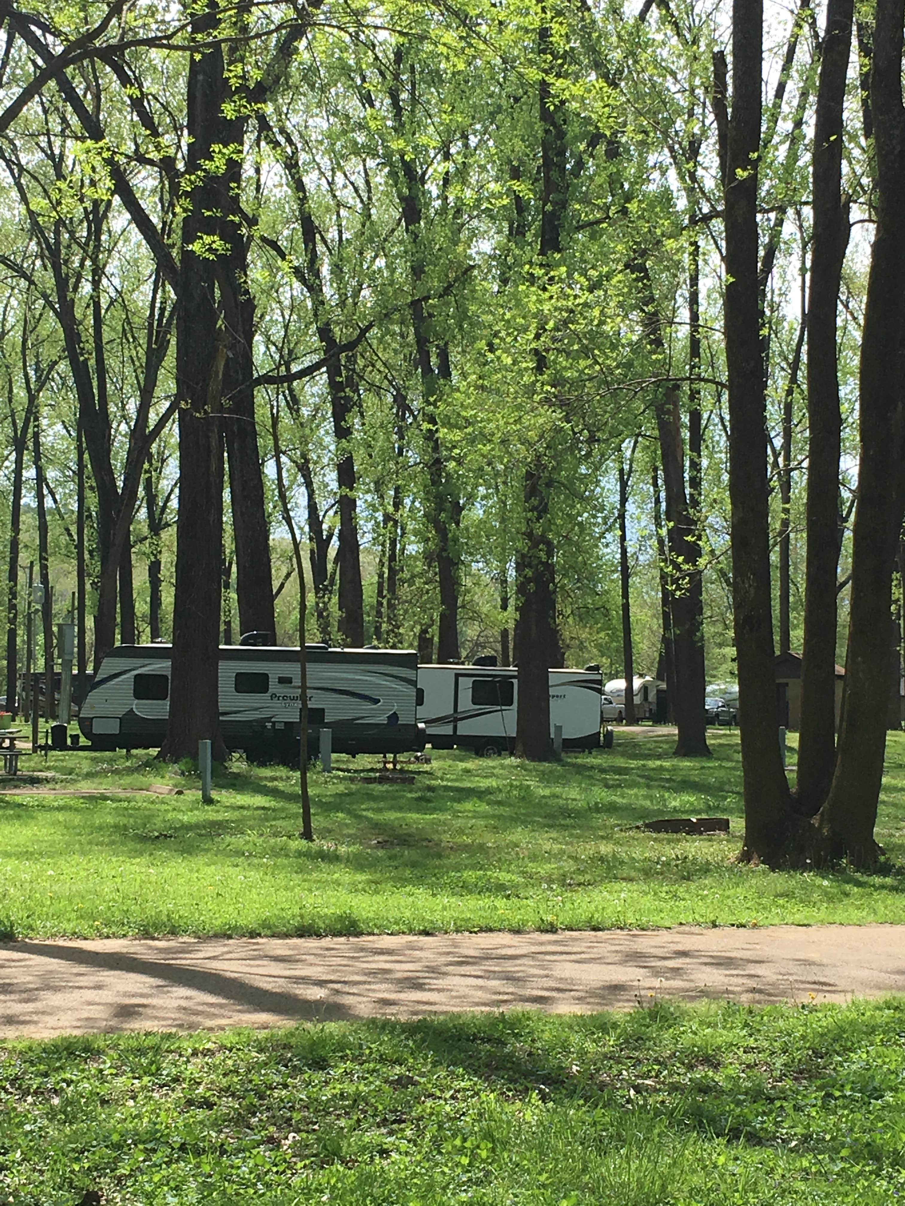 Annie C.'s photo of rv camping at Meramec State Park Campground near Grover, MO