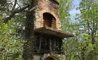 Annie C.'s photo of a cabin at Meramec State Park Campground near Bourbon, MO