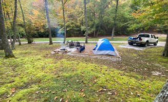Sarah's photo of tent camping at Kingdom Come State Park Campground near Kingsport, TN
