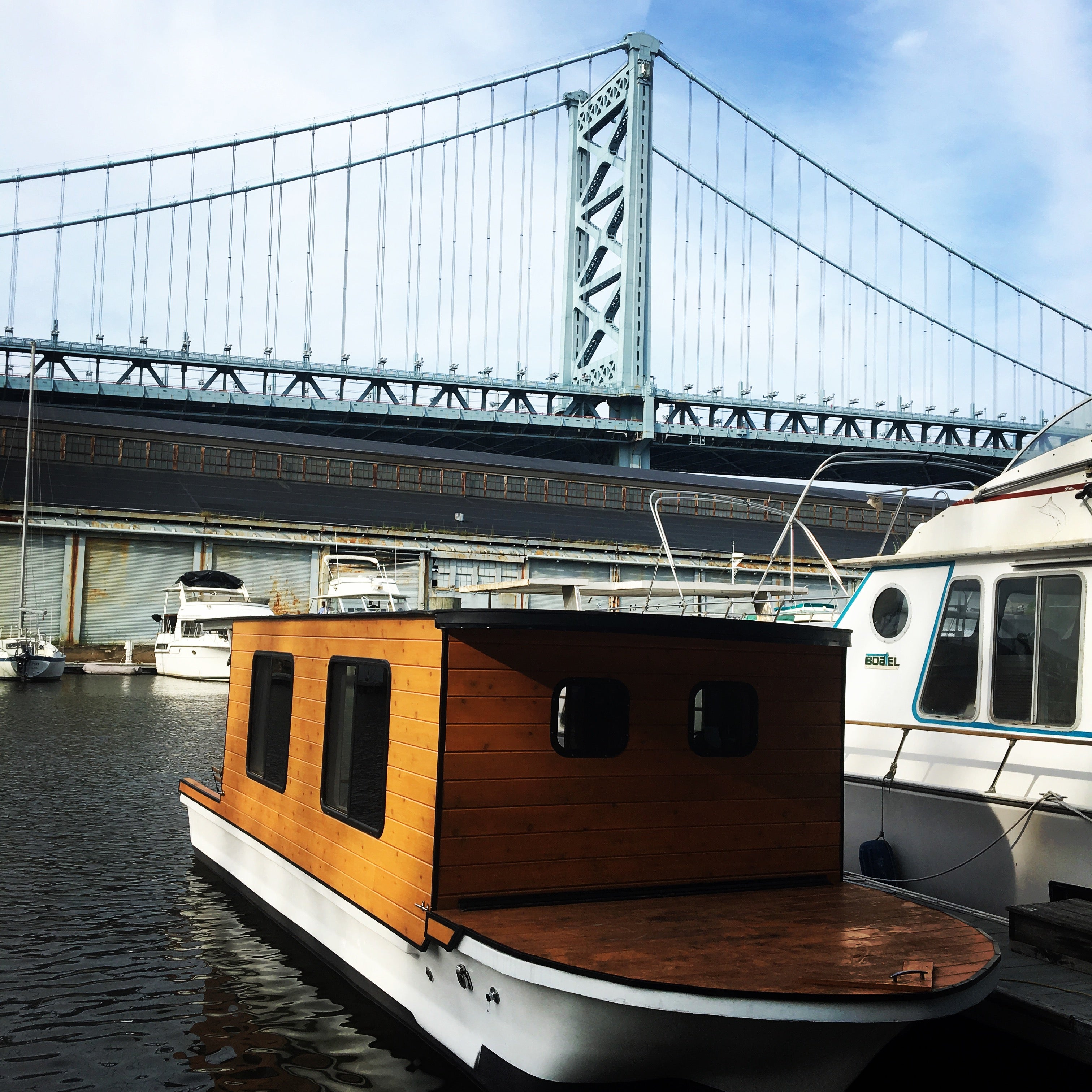 Camper submitted image from Philly Love Boats at Pier 5 Marina: Urban Glamping - 3
