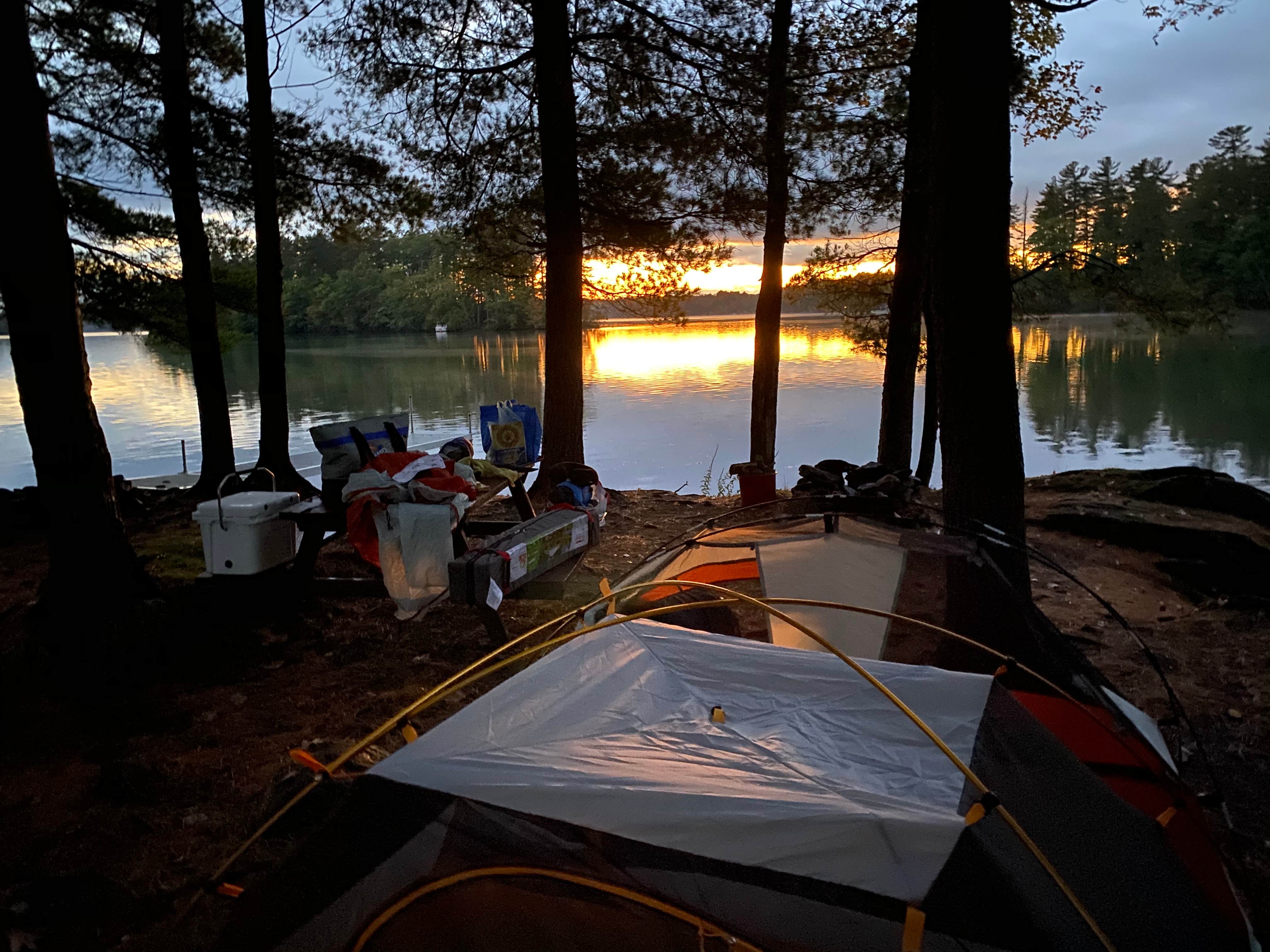 Camper-submitted photo at Augusta West Kampground near Jay, ME
