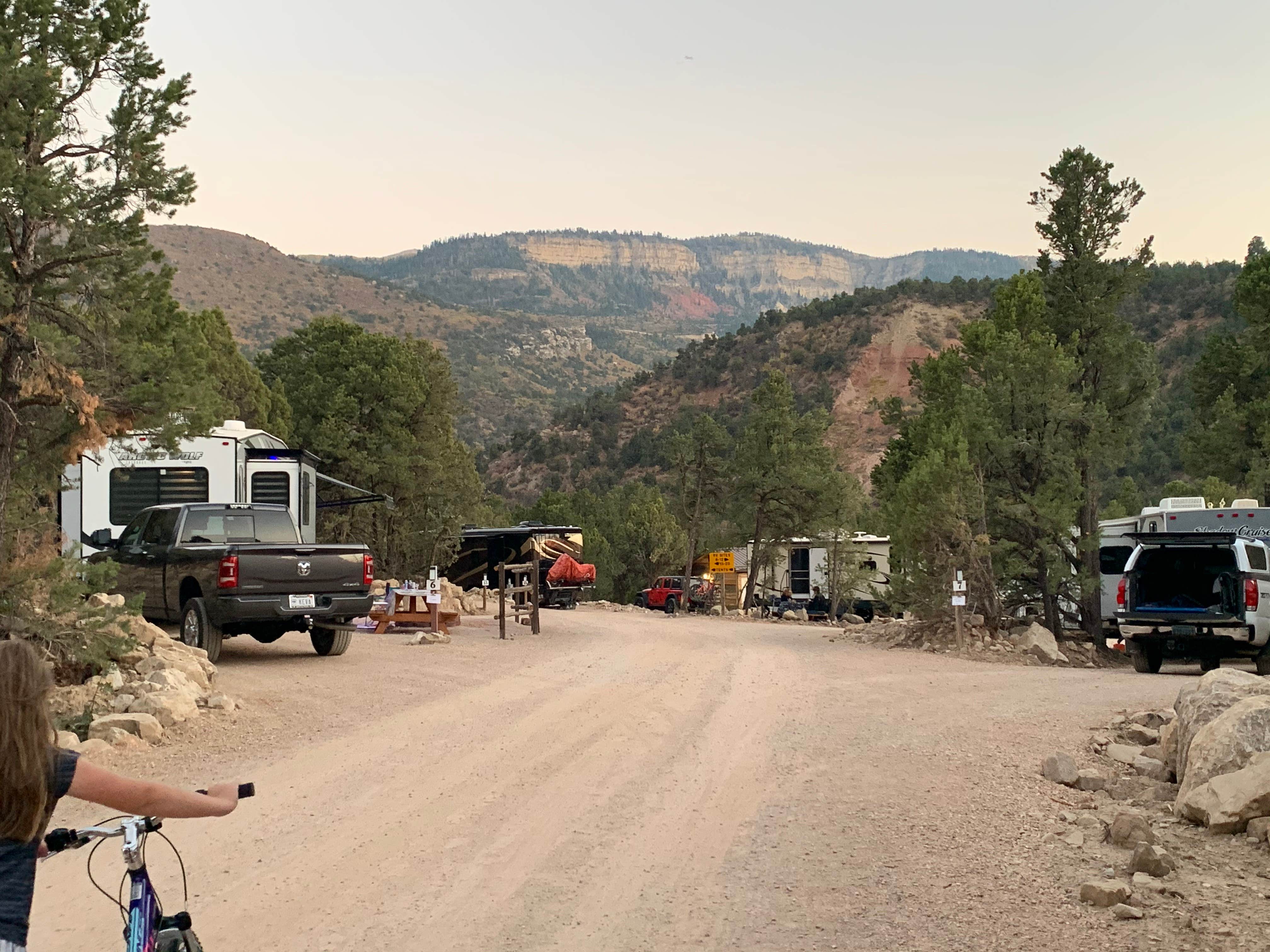 Jennifer T.'s photo of rv camping at Cedar Canyon Retreat RV Park and Campground near Cedar City, UT