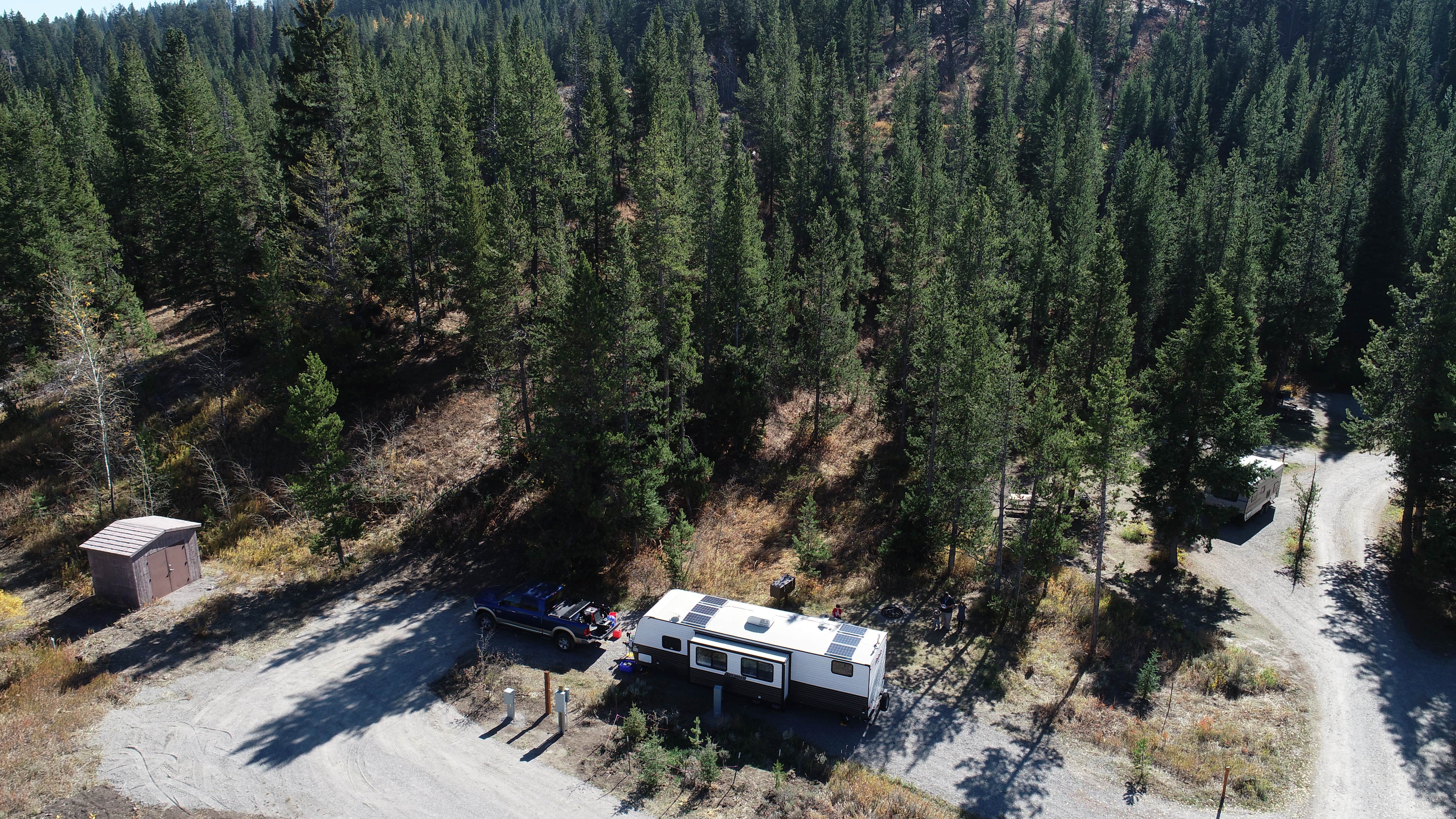 Camper-submitted photo at Hatchet Campground near Shoshone National Forest