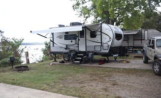 Leslie  N.'s photo at Quarry Island Campground — Lake Wister State Park near Pine Creek Lake