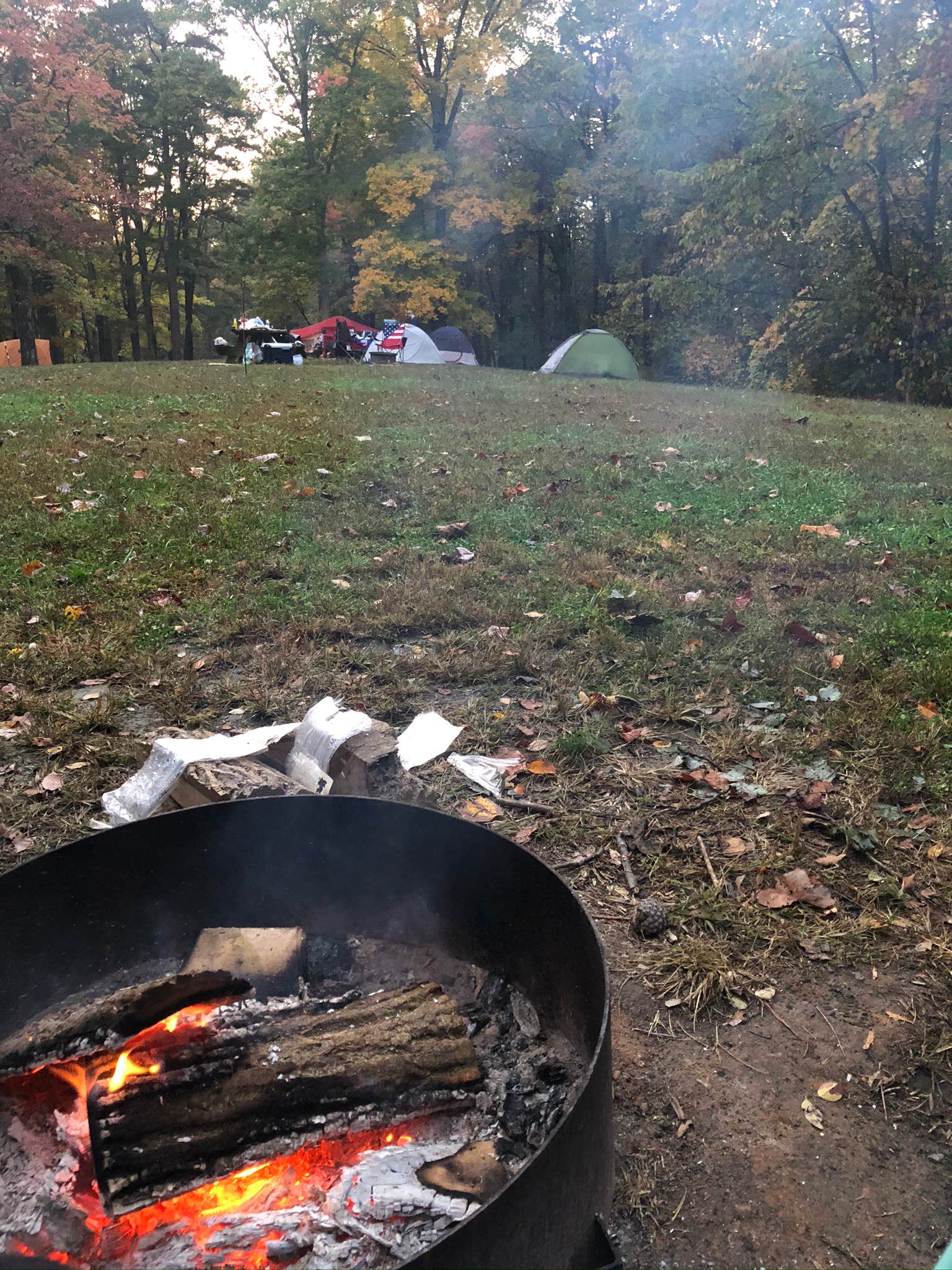 Caroline's photo at Tar Hollow State Park Campground near Orient, OH