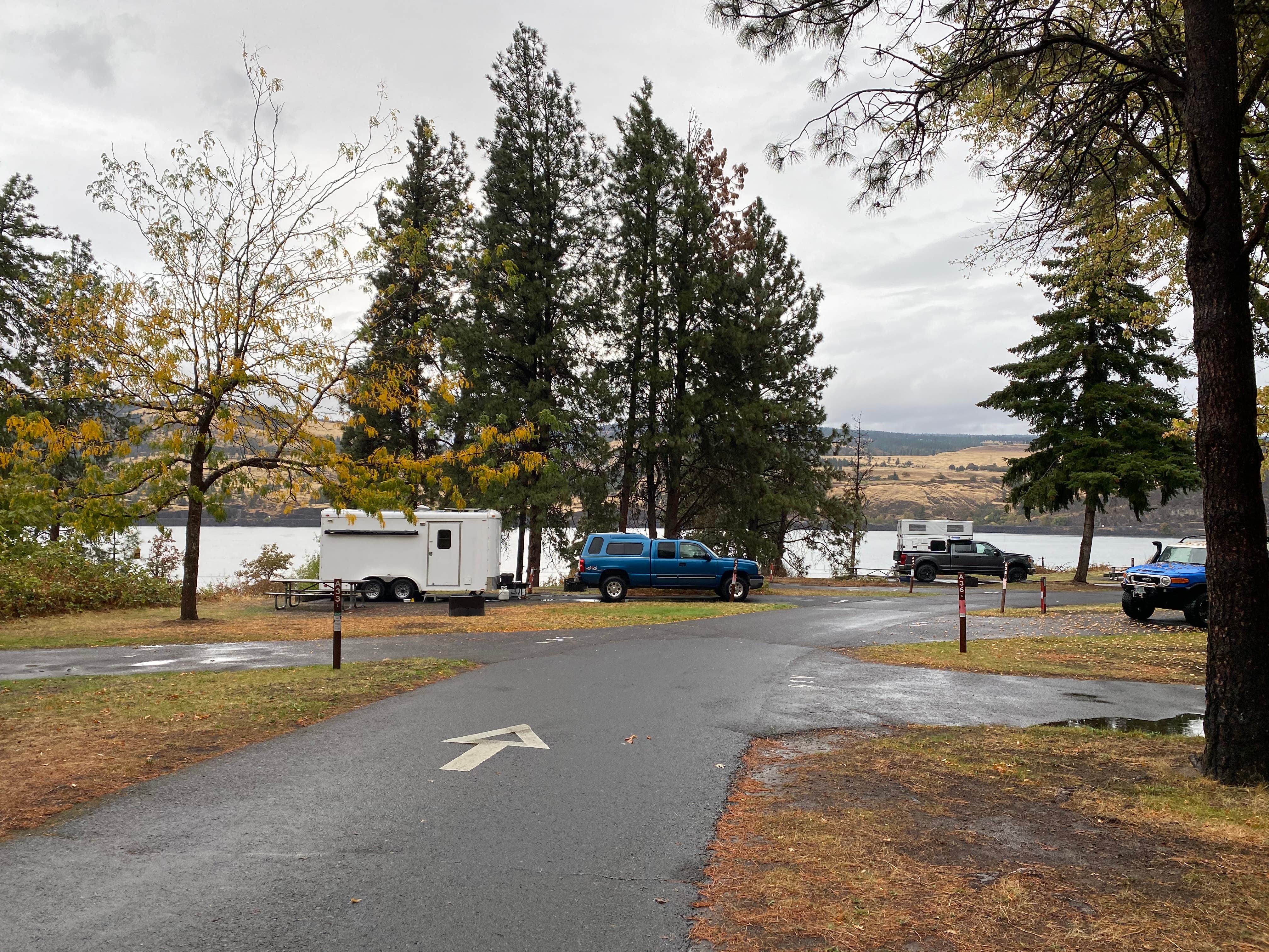 Sarah S.'s photo of rv camping at Memaloose State Park Campground near Underwood, WA