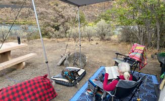 Sarah S.'s photo of tent camping at Macks Canyon Recreation Site near Wishram, WA