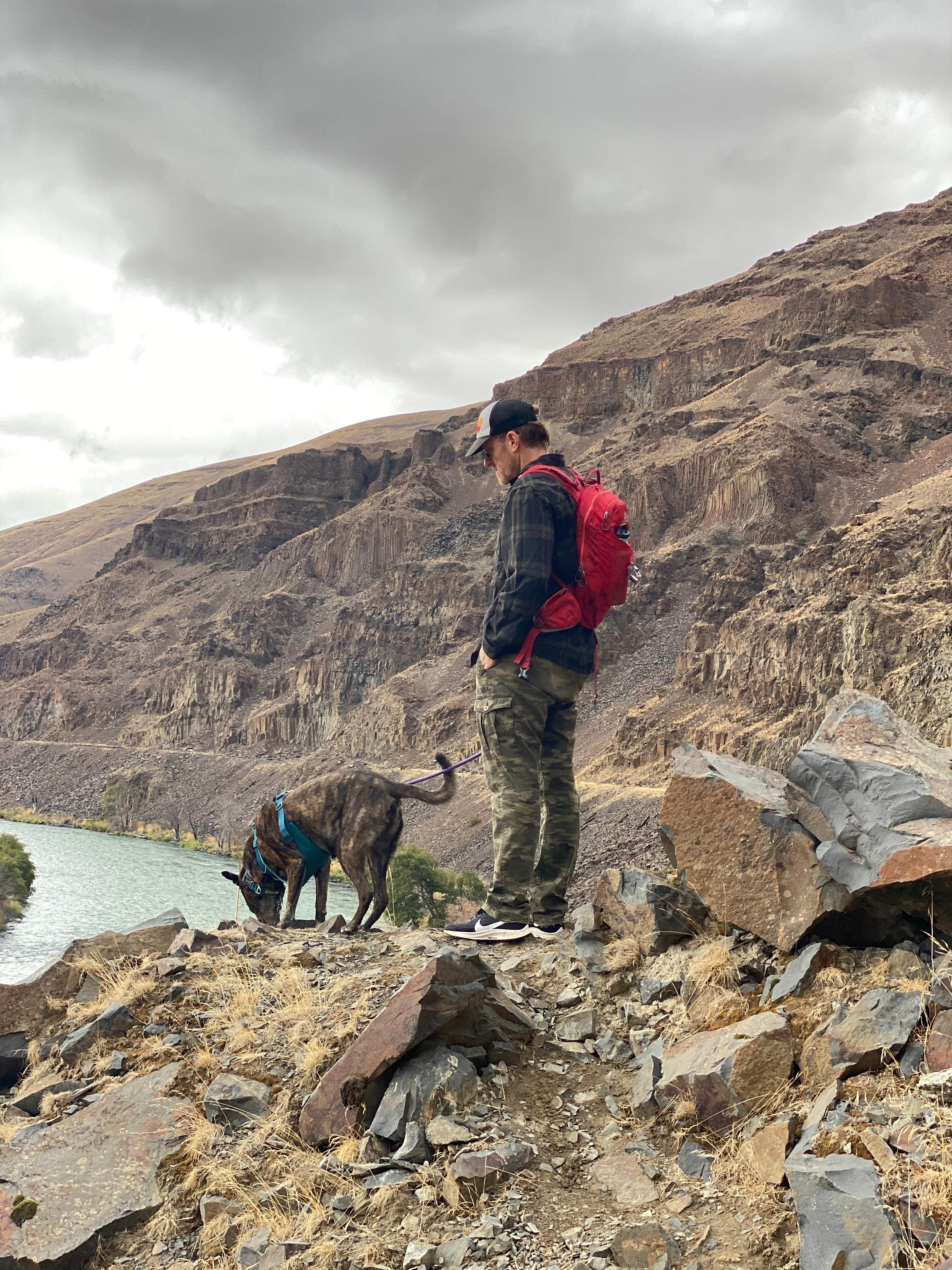 Sarah S.'s photo of camping with pets at Macks Canyon Recreation Site near Mikkalo, OR