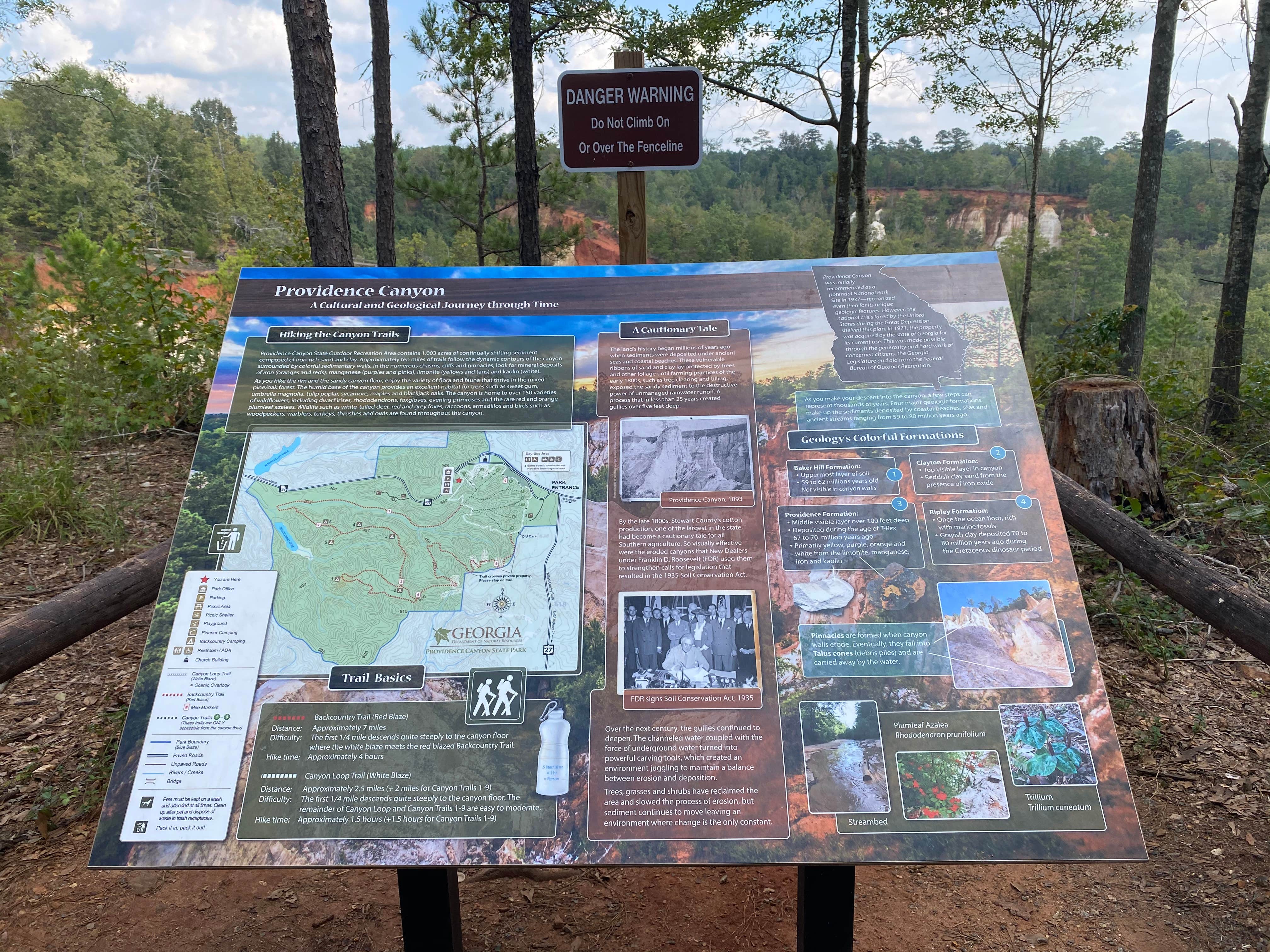 Camper-submitted photo at Providence Canyon State Park Campground near Columbus, GA