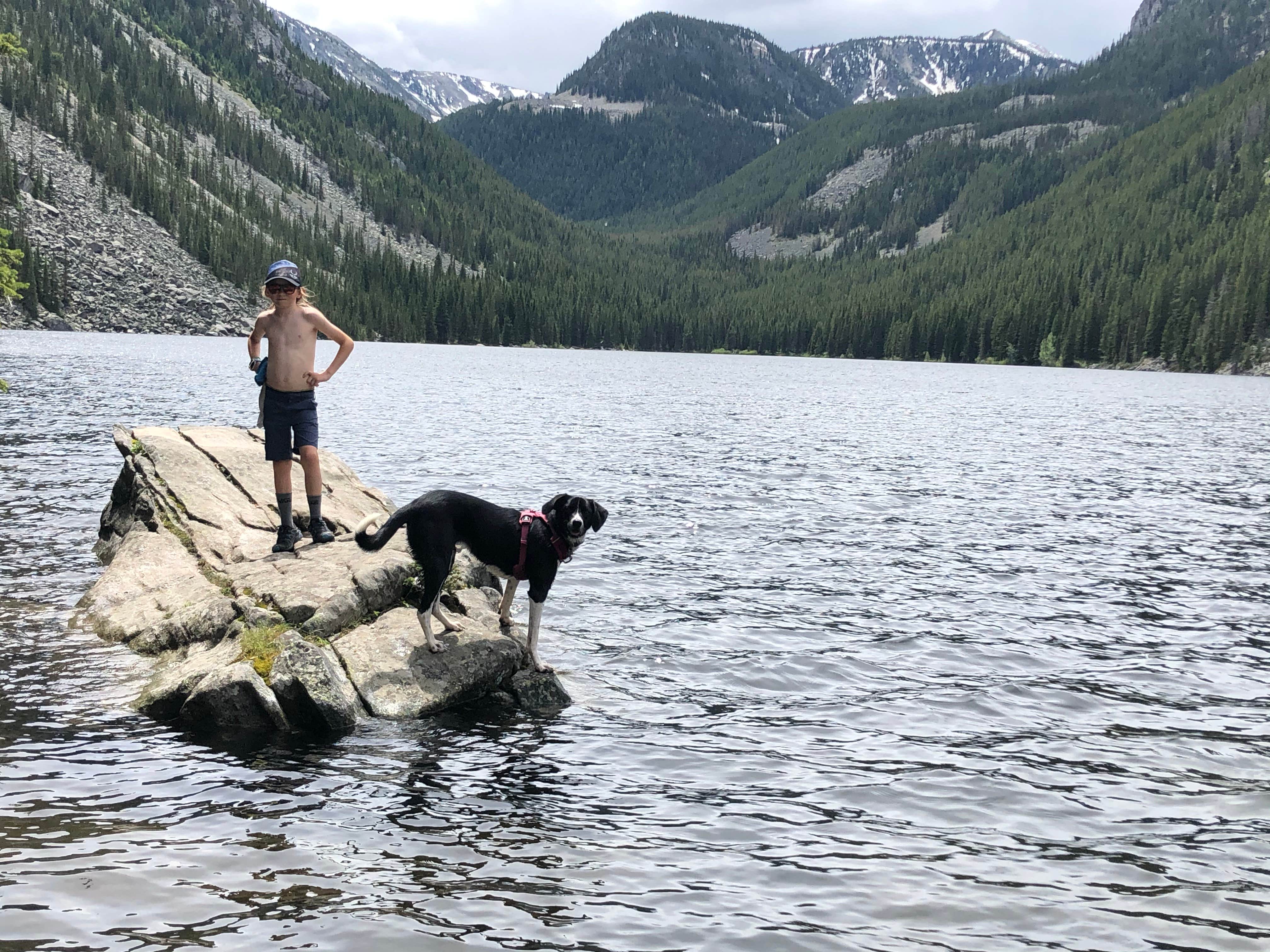 TMB's photo of camping with pets at Greek Creek Campground near Big Sky, MT