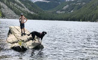 TMB's photo of camping with pets at Greek Creek Campground near Ennis, MT