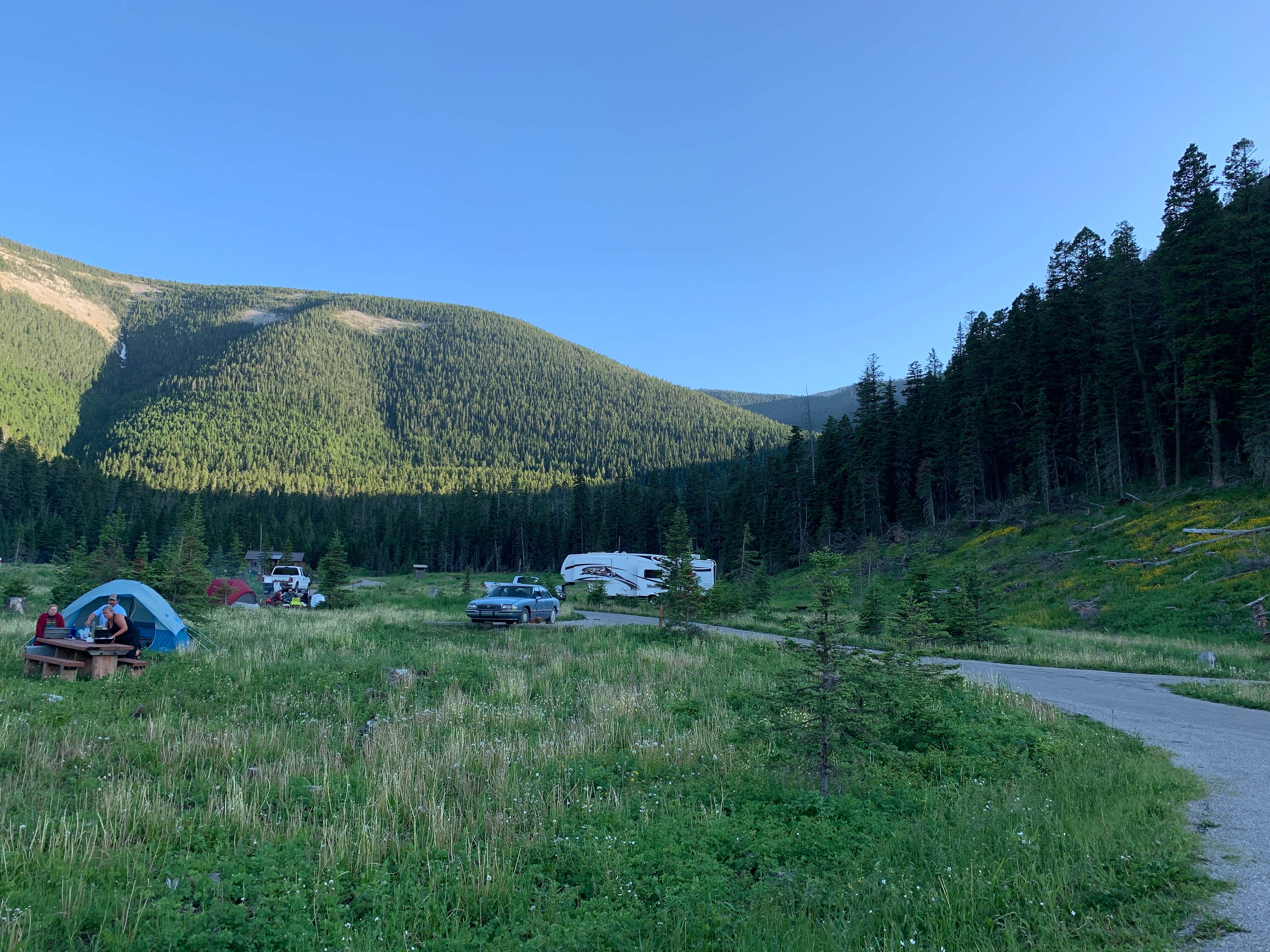 Escape To Serenity: Crystal Lake Campground, Montana