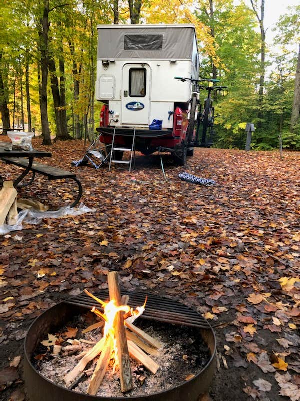 Yetiman's photo at Newberry Campground near Eckerman, MI