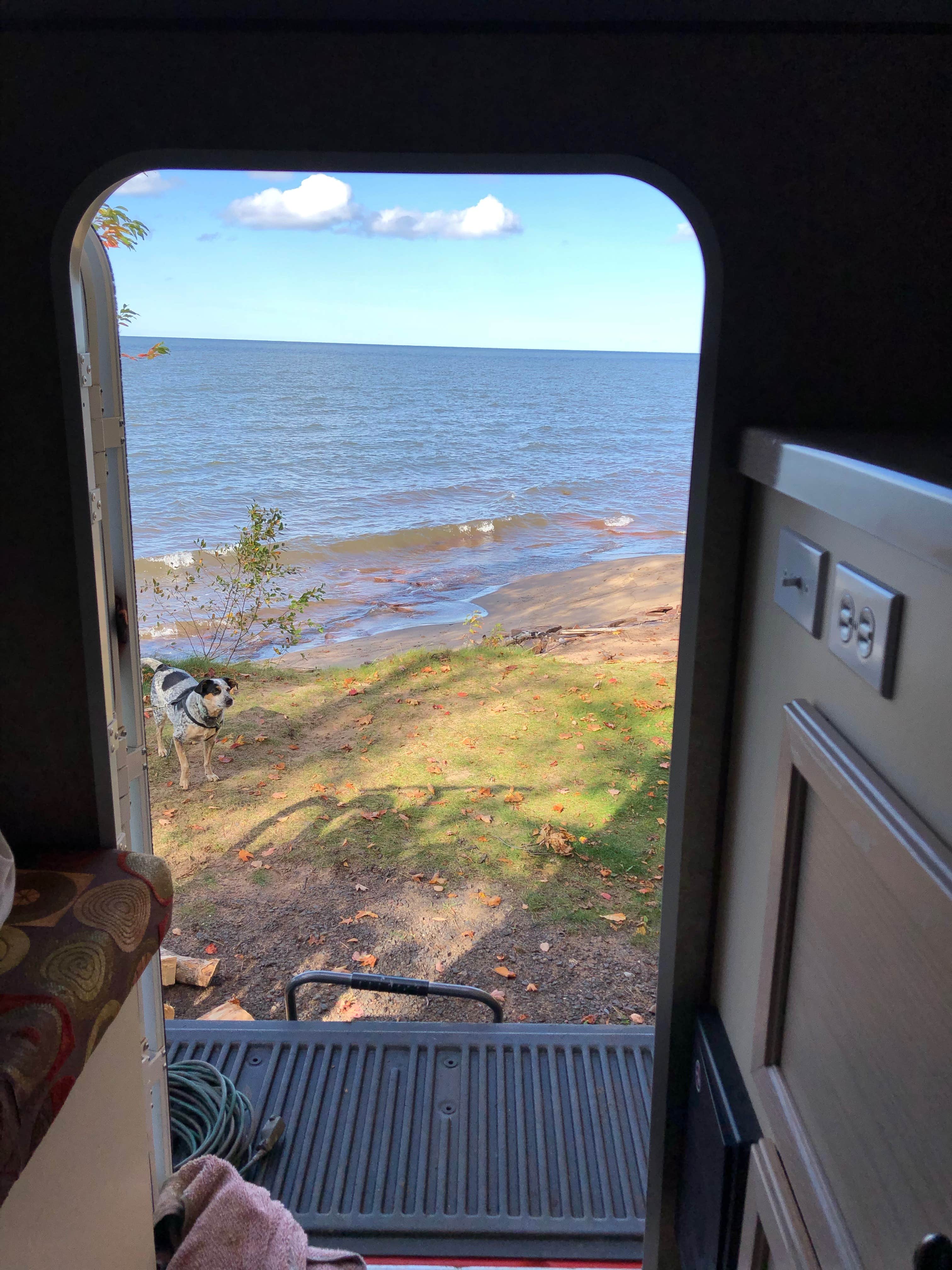 Camper-submitted photo at Ontonagon Township Park Campground near White Pine, MI