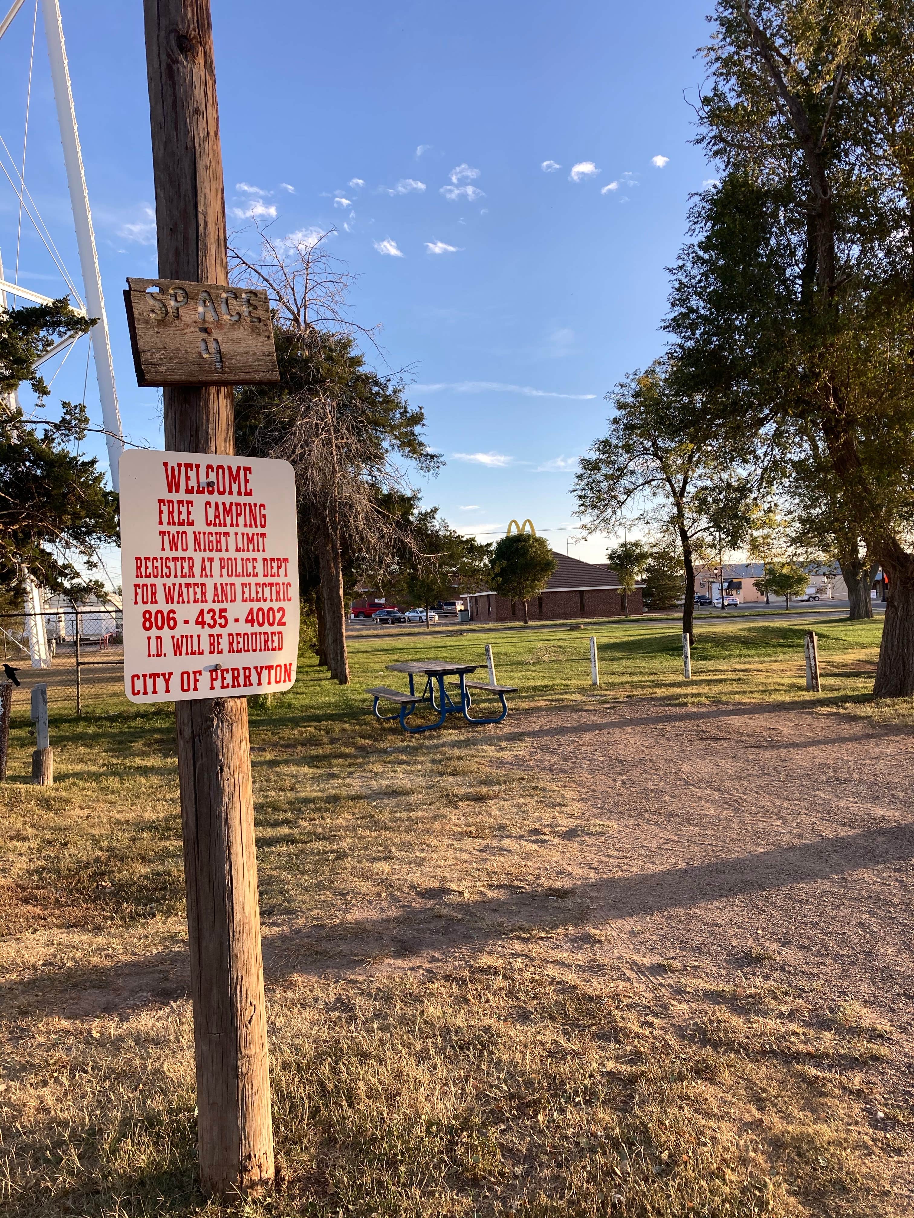 Camper-submitted photo at Whigham Park near Canadian, TX