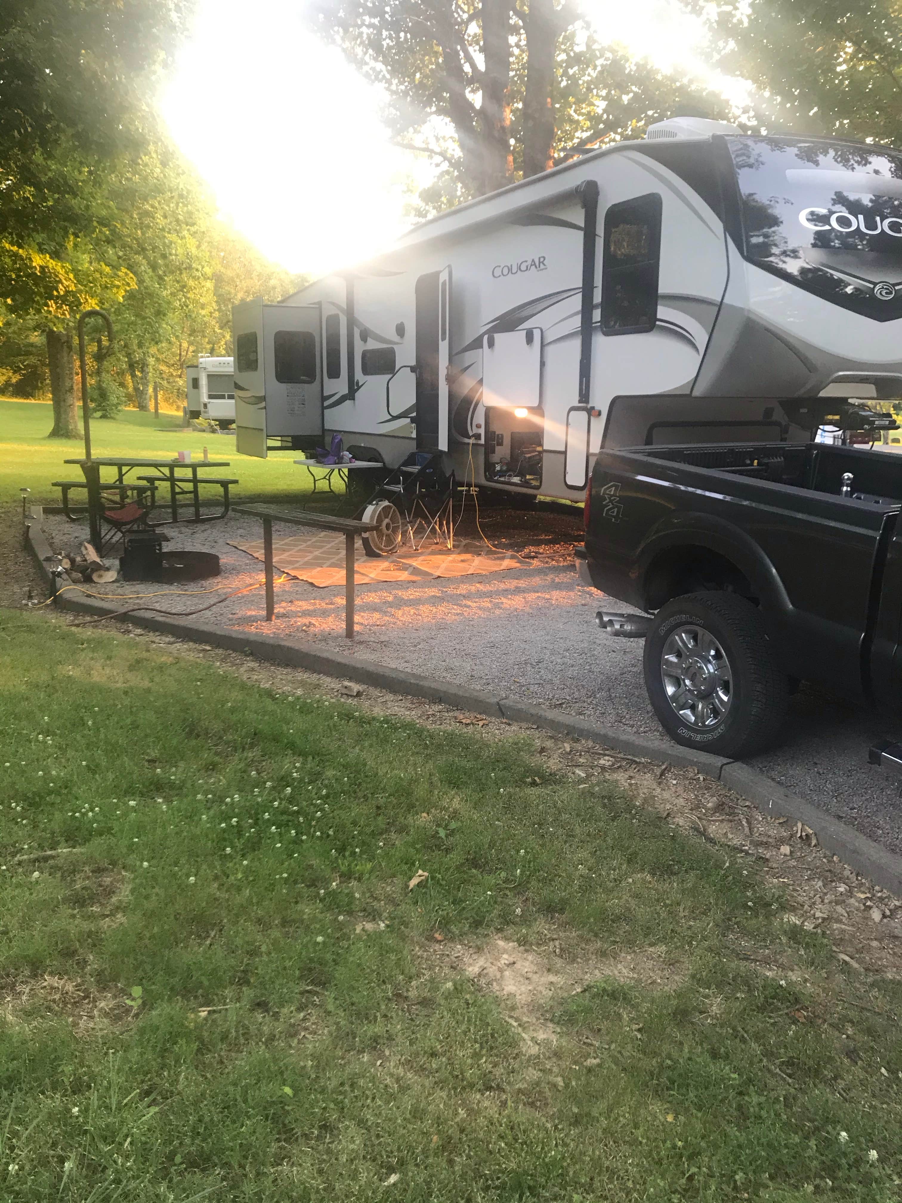 David R.'s photo of rv camping at The Narrows near Alvaton, KY