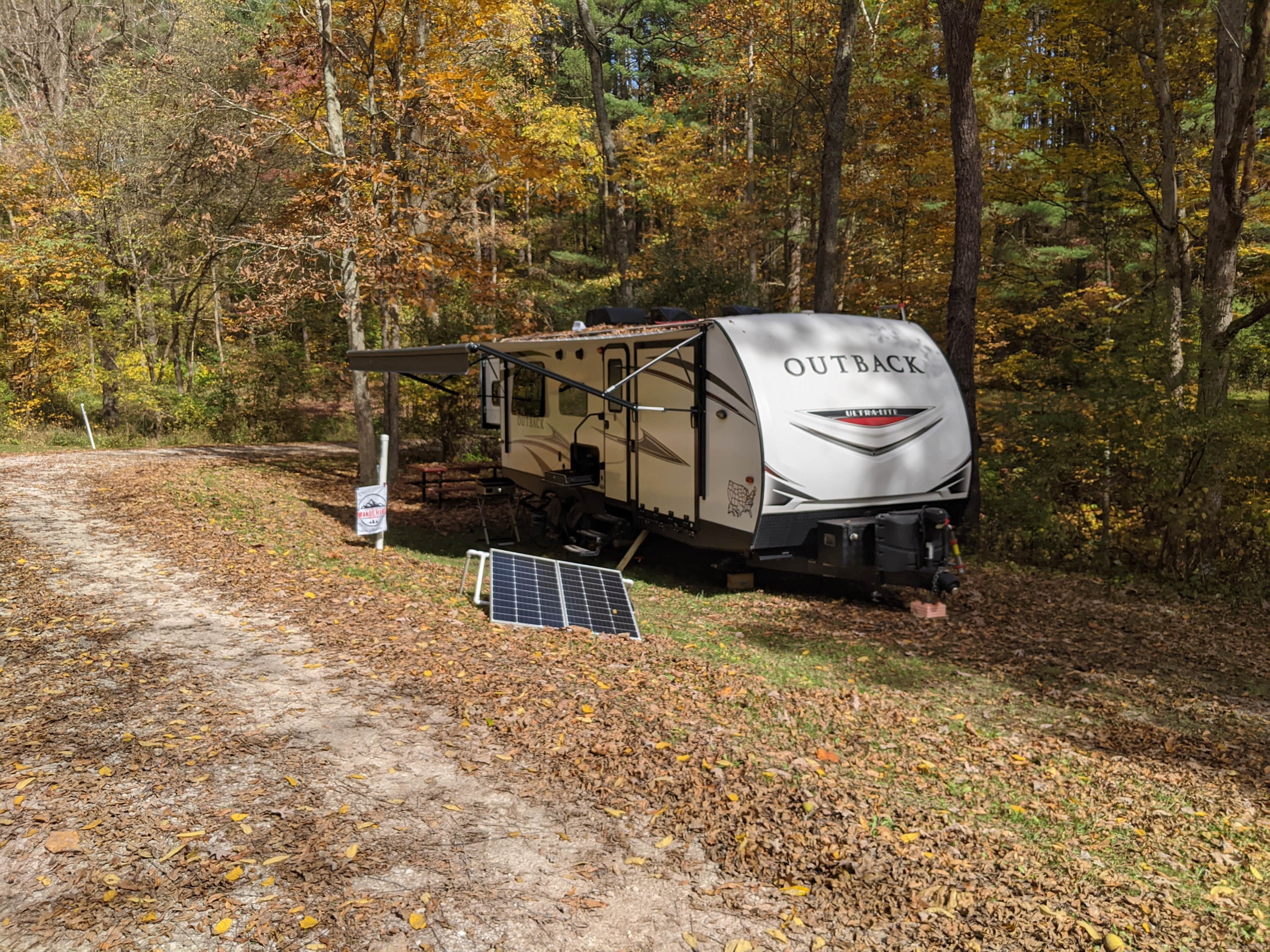 Camper-submitted photo at Hook Lake (Campground A) — Jesse Owens State Park near Parkersburg, WV