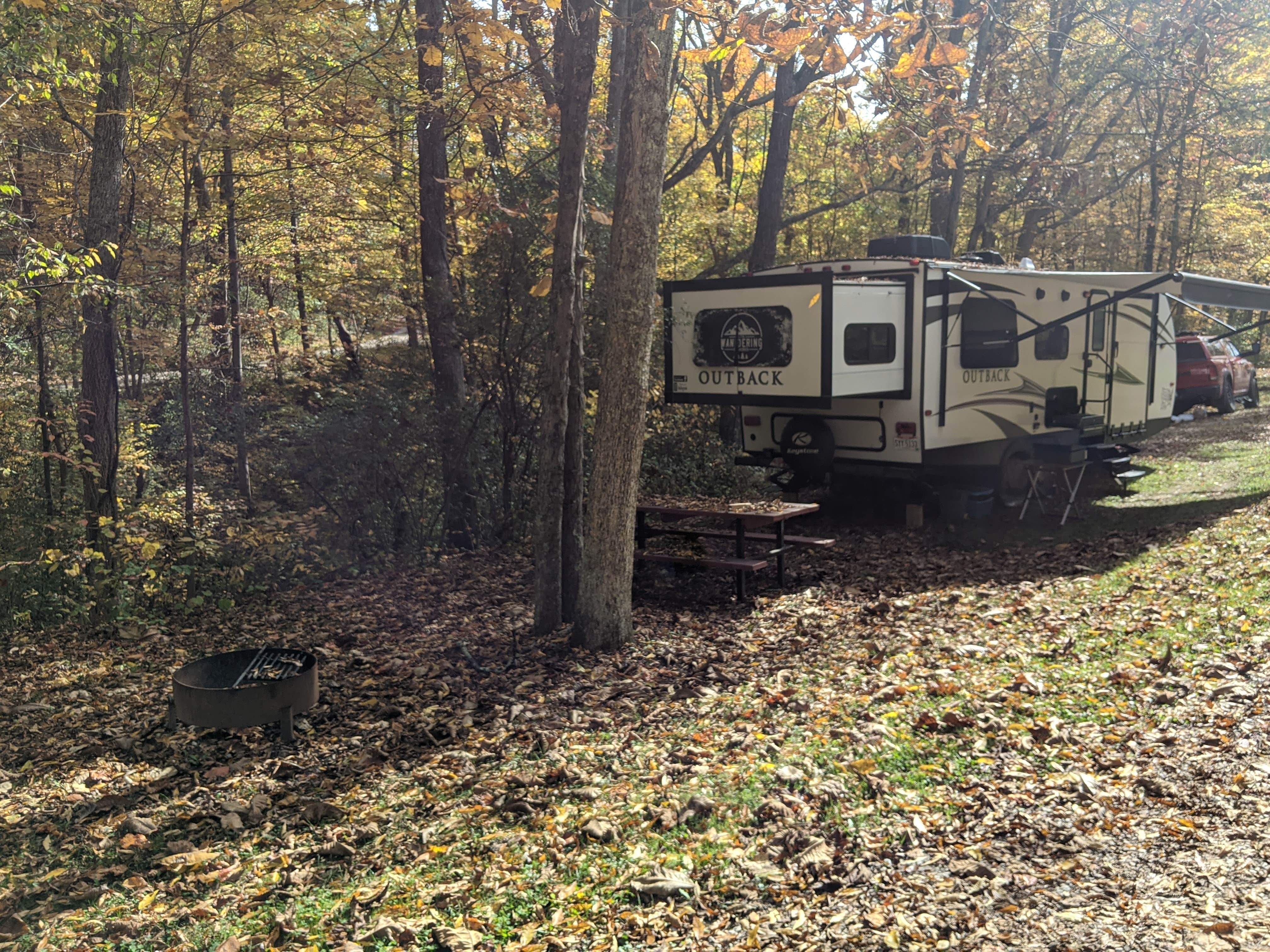 Camper-submitted photo at Hook Lake (Campground A) — Jesse Owens State Park near Parkersburg, WV