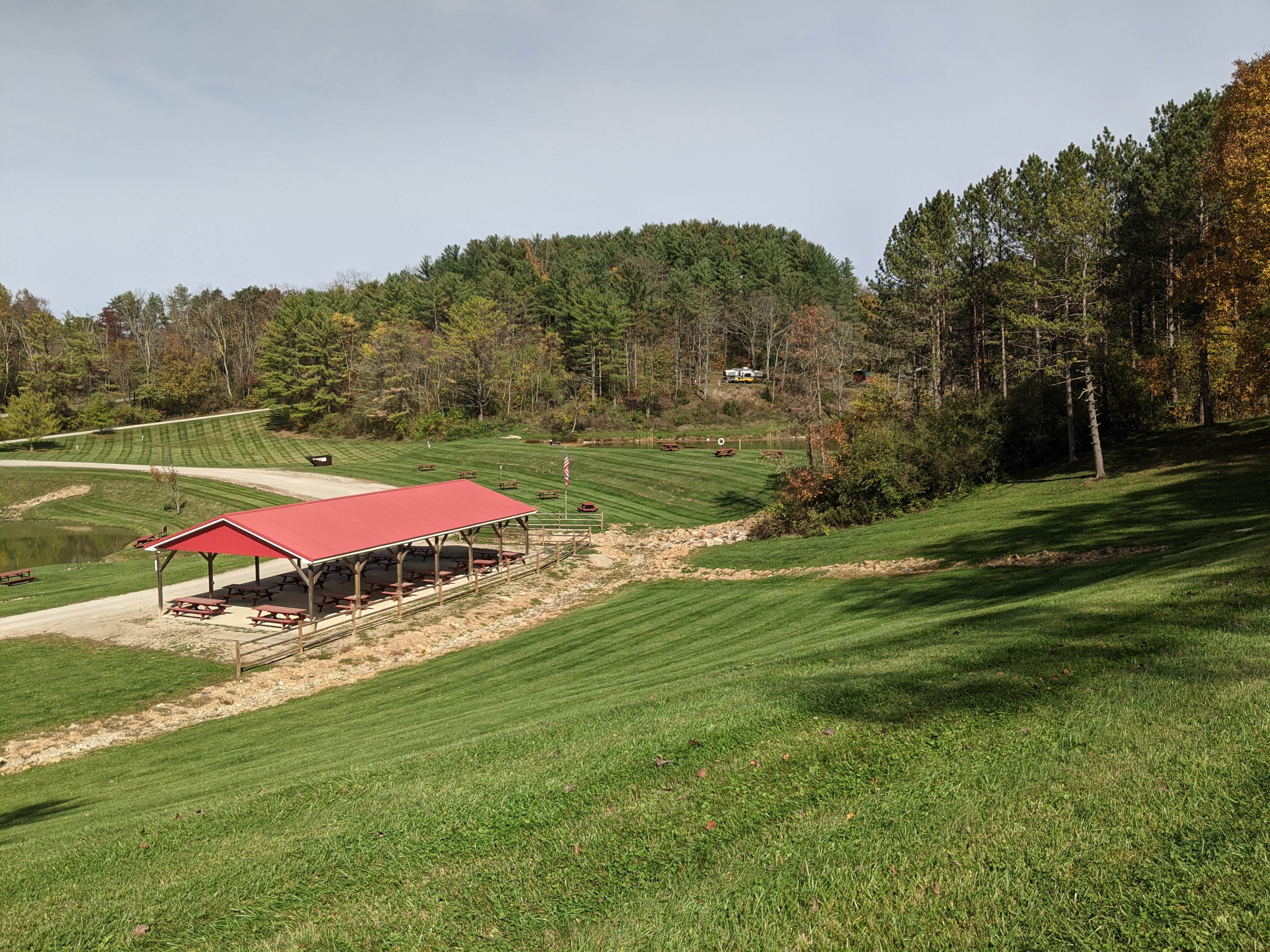 Camper-submitted photo at Hook Lake (Campground A) — Jesse Owens State Park near Parkersburg, WV